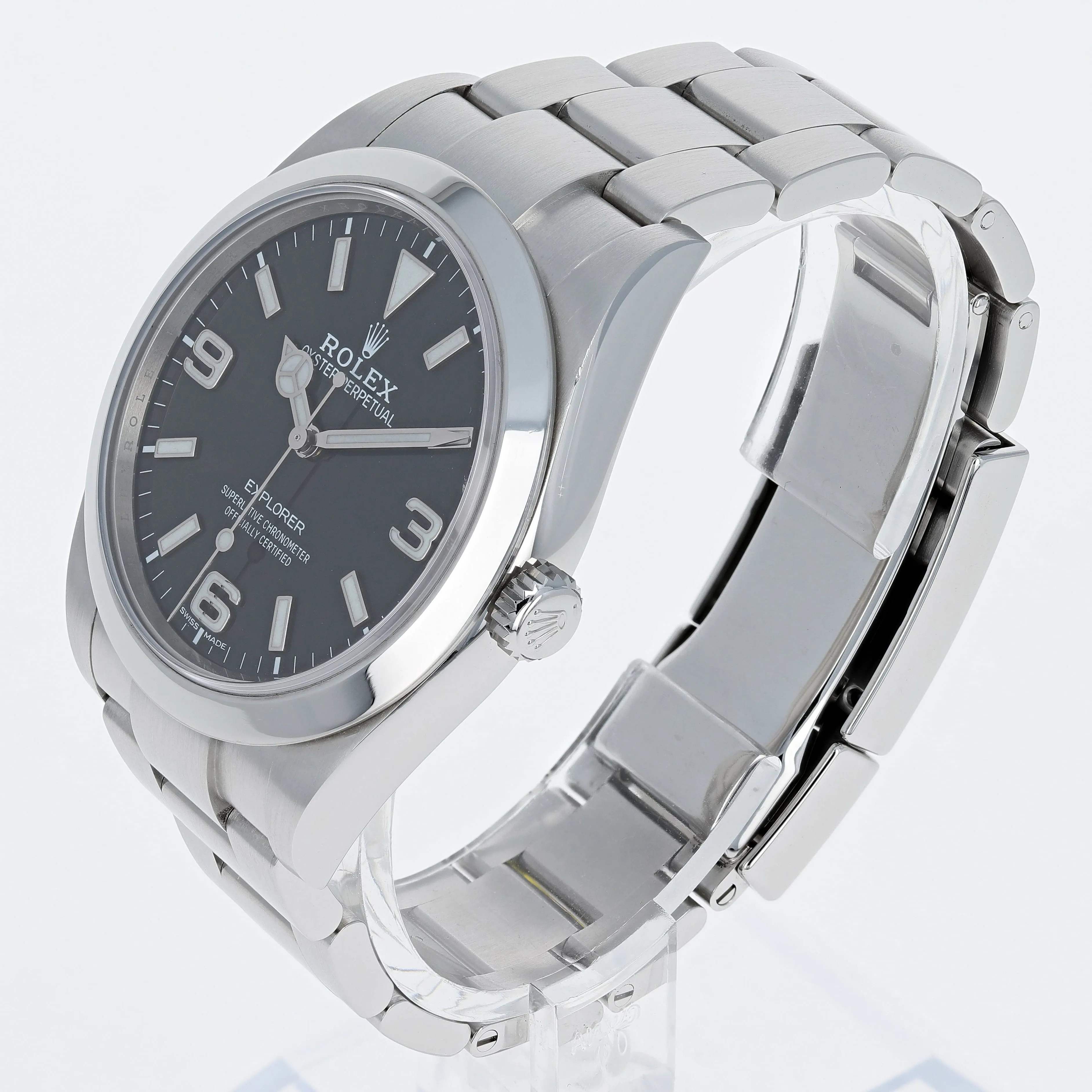 Rolex Explorer 214270 Mark II Lumed 3, 6, 9 Automatic 2016-2019 Oyster Steel 39 mm