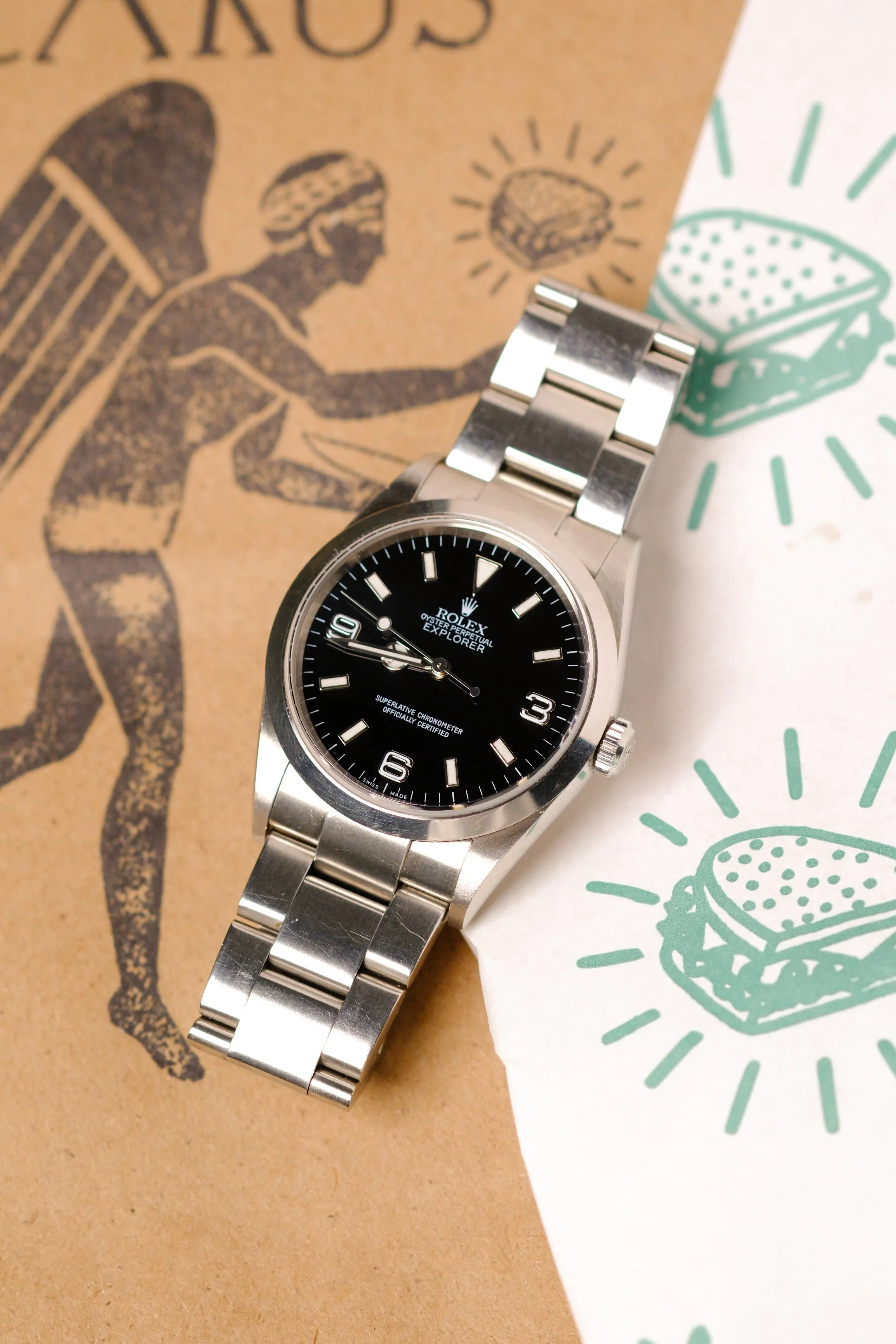 Rolex Explorer i 114270 Unpolished - 2000