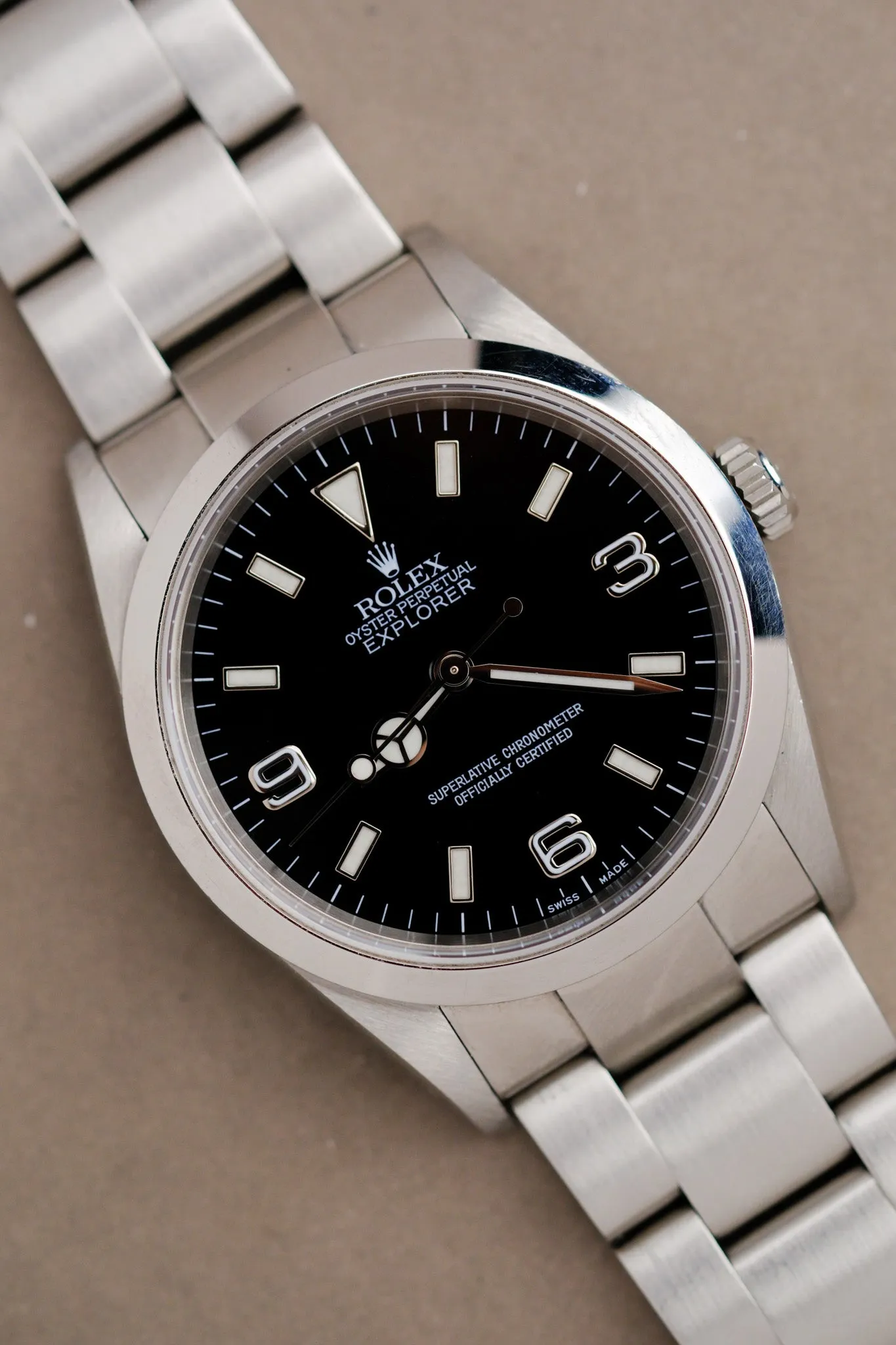 Rolex Explorer i 114270 Unpolished - 2001