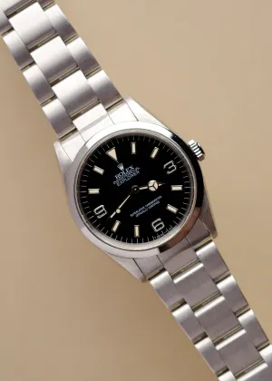 Rolex Explorer i 14270 Crazed Cream Tritium Patina Dial - 1997
