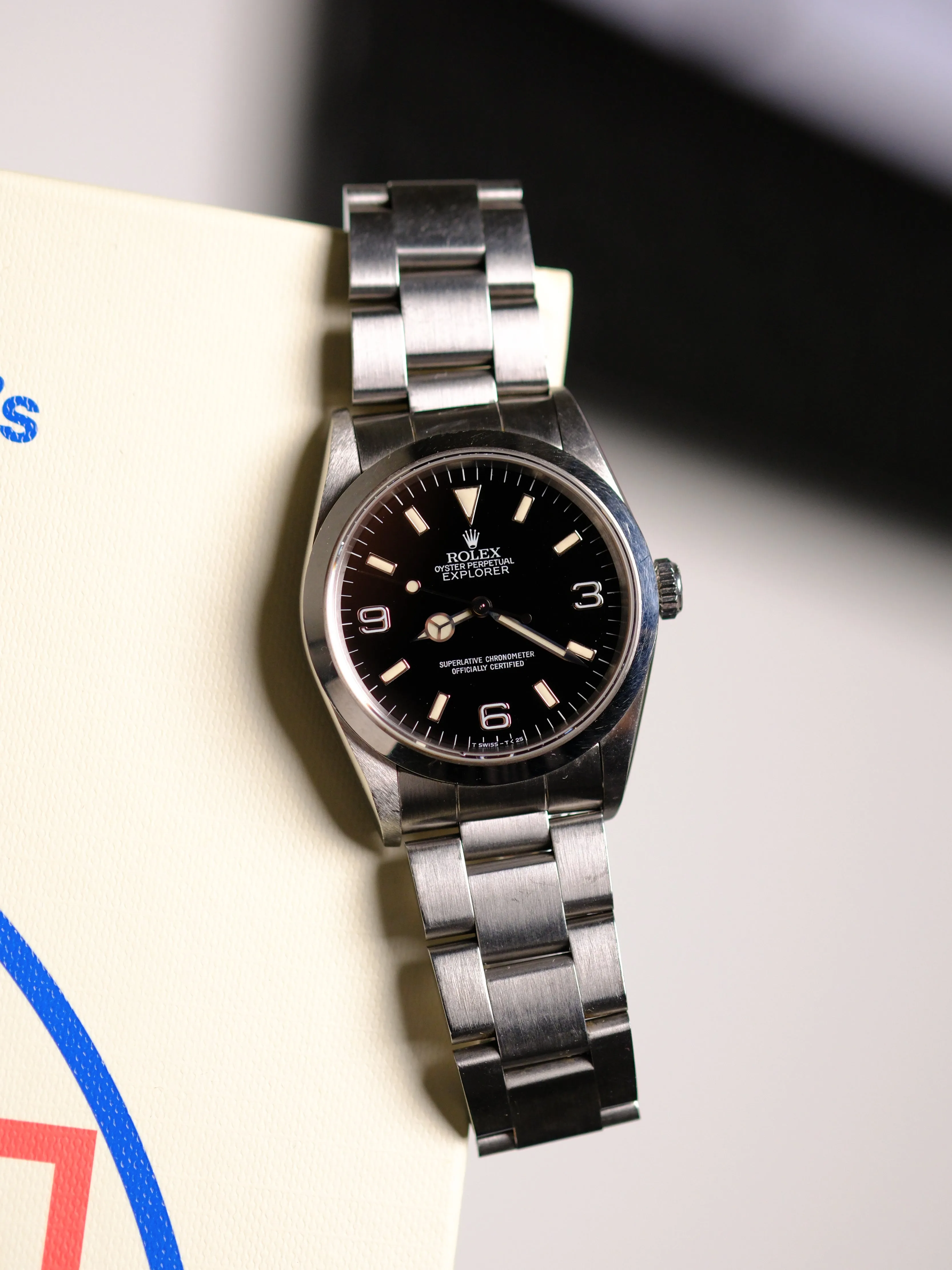 Rolex Explorer i 14270 Cream Tritium Patina