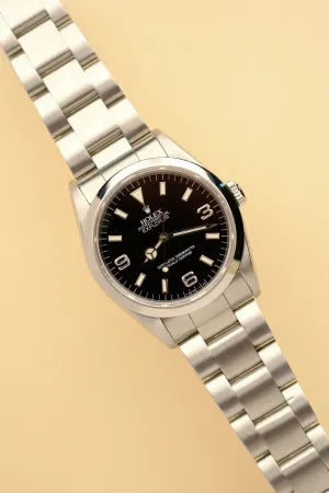 Rolex Explorer I 14270 Light Beige Patina Dial - 1993
