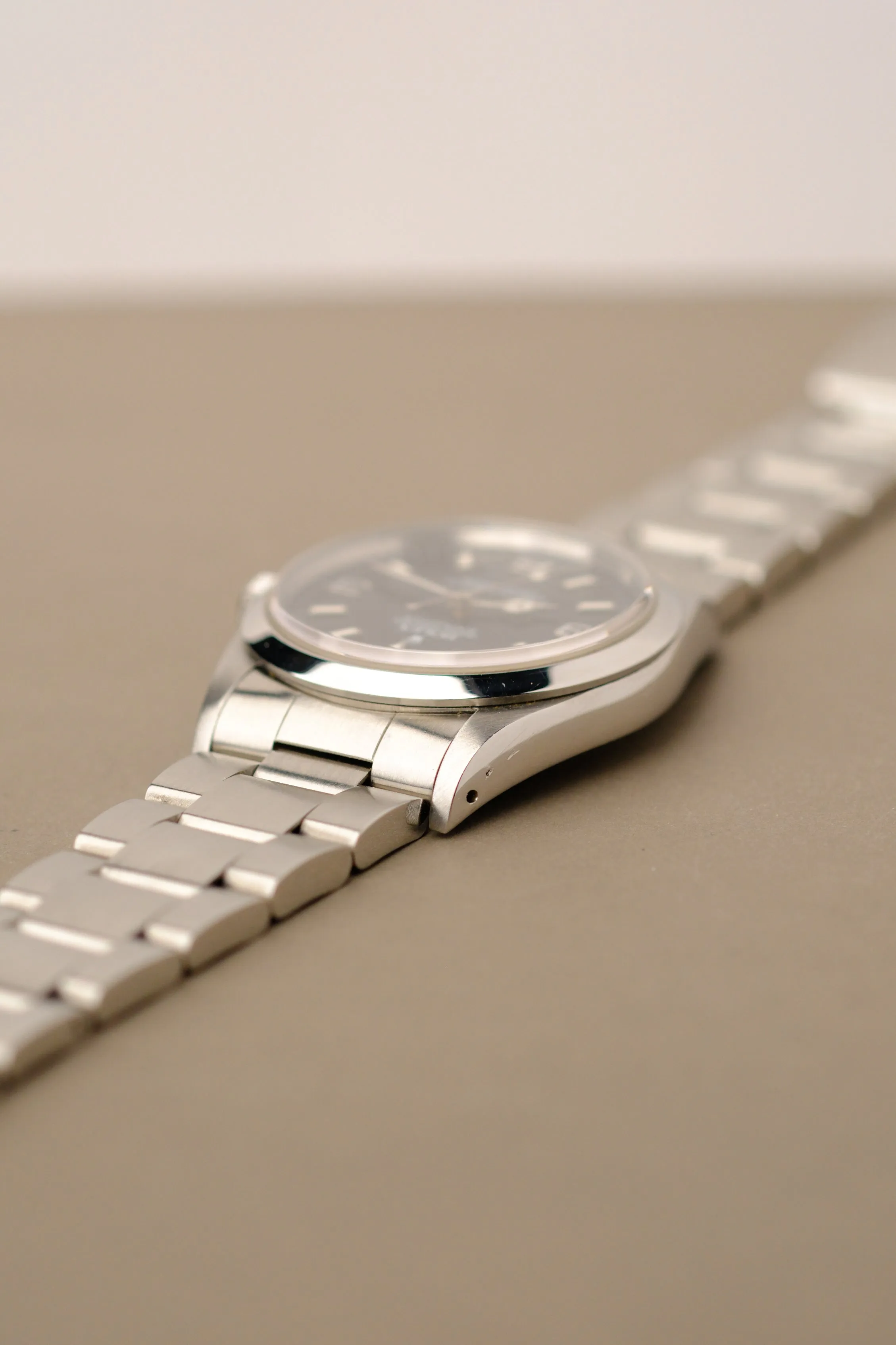 Rolex Explorer I 14270 Light Beige Patina Dial - 1993