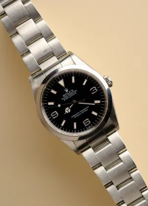 Rolex Explorer i 14270  'Swiss Only' Dial w/ Caseback Sticker - 1999