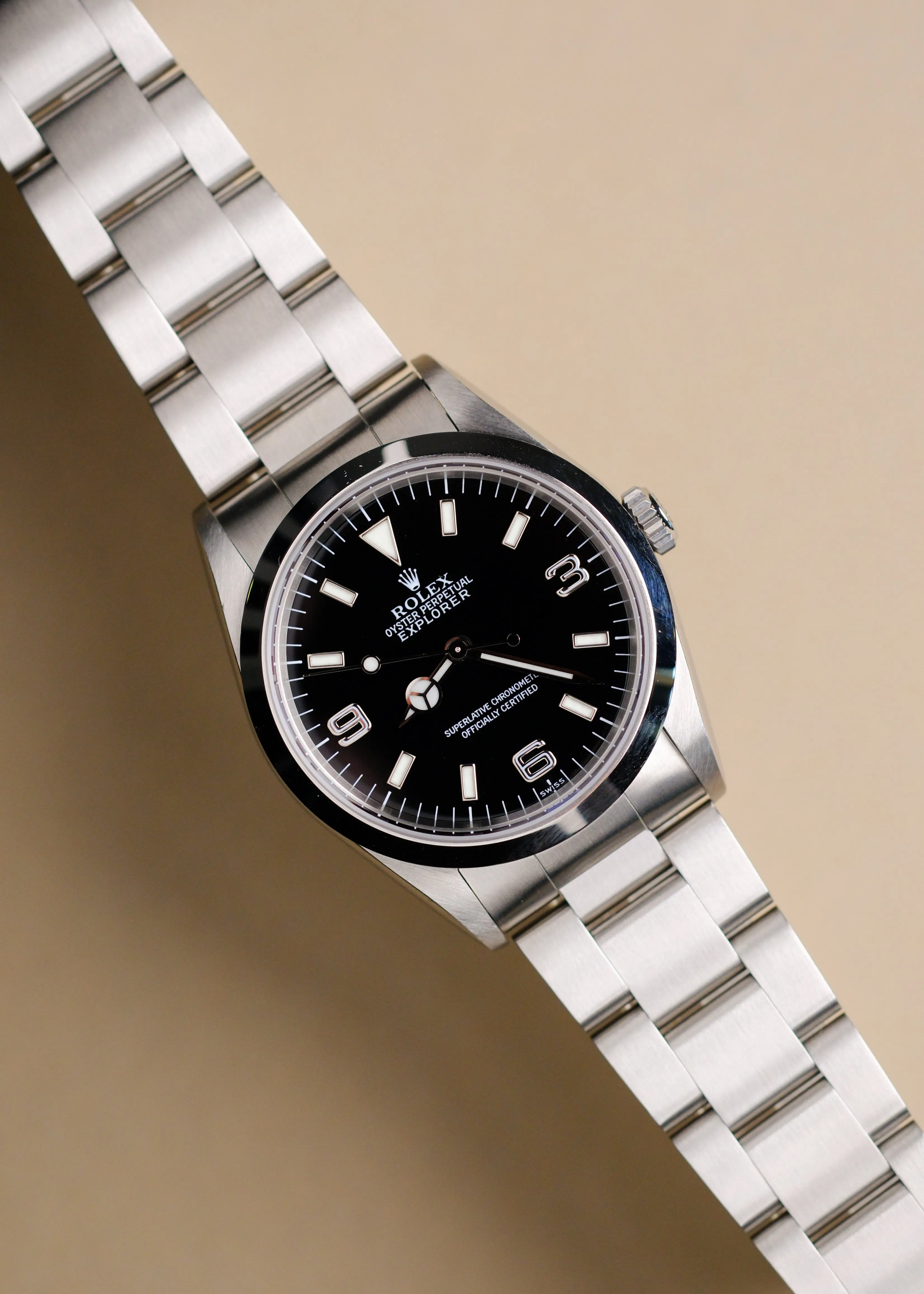 Rolex Explorer i 14270 'Swiss Only' Dial w/RSC - 1998