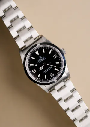 Rolex Explorer i 14270 'Swiss Only' Dial w/RSC - 1998