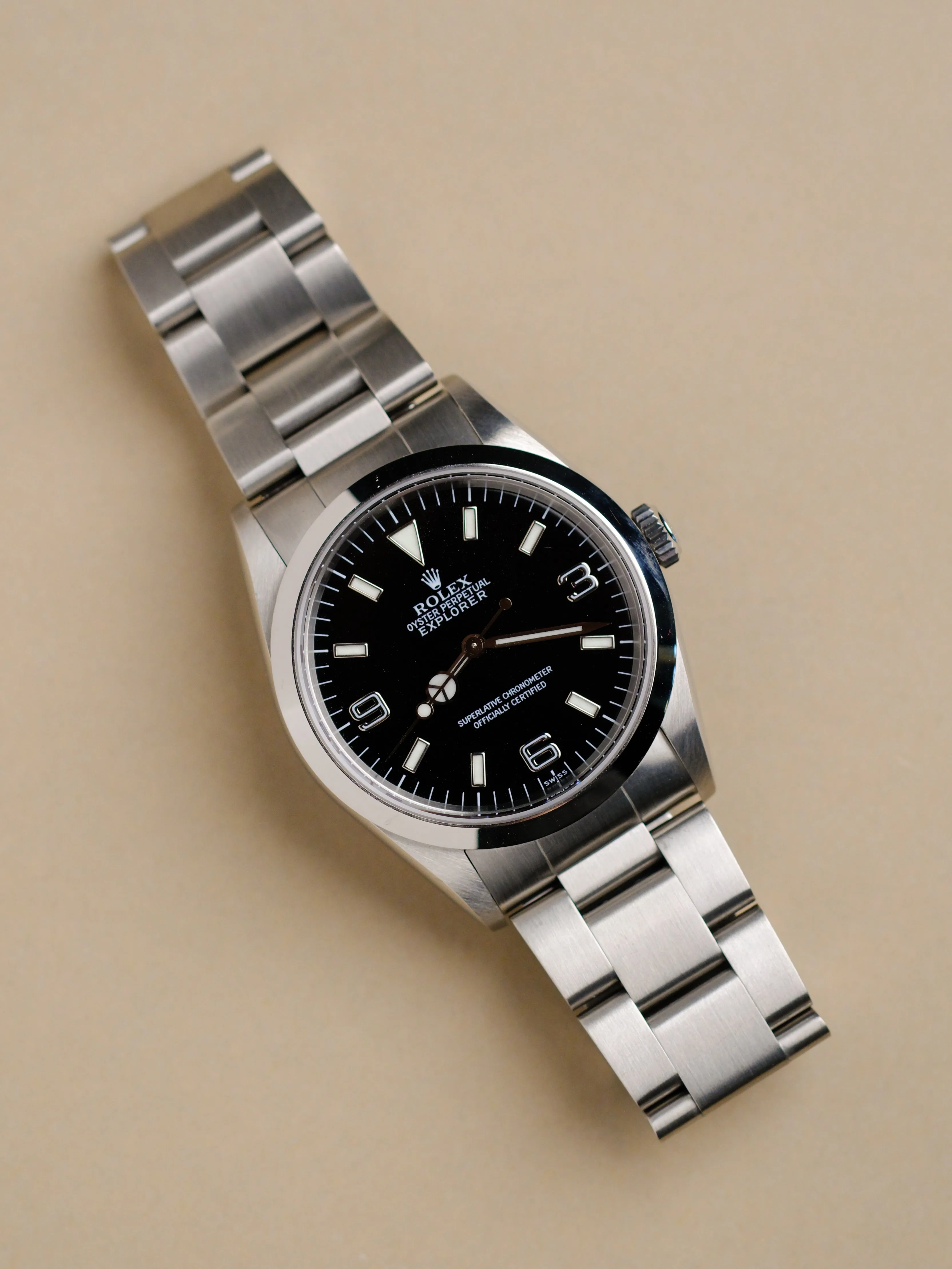 Rolex Explorer i 14270 'Swiss Only' Dial w/RSC - 1998