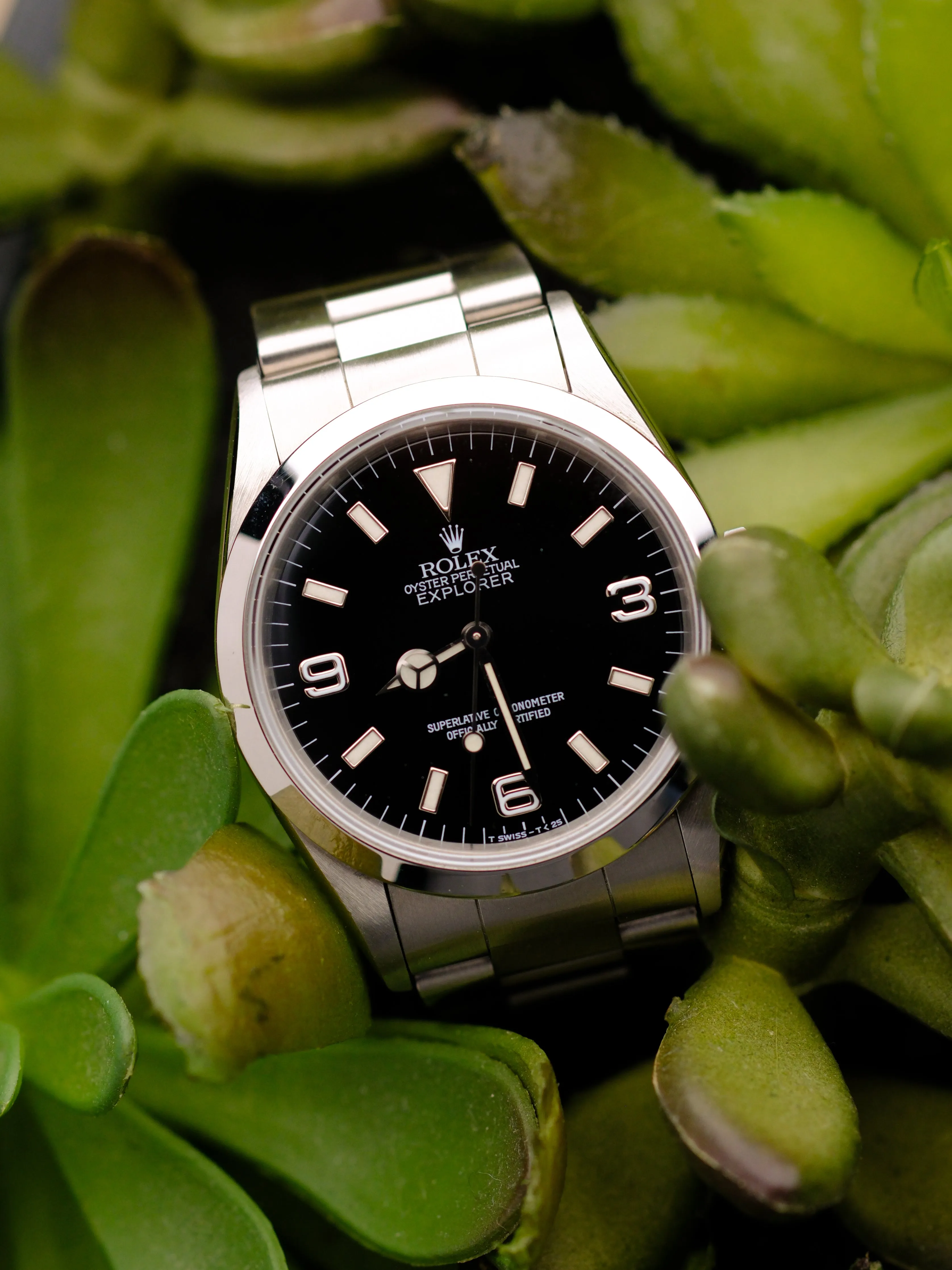 Rolex Explorer i 14270 Tritium Cream Dial - 1996