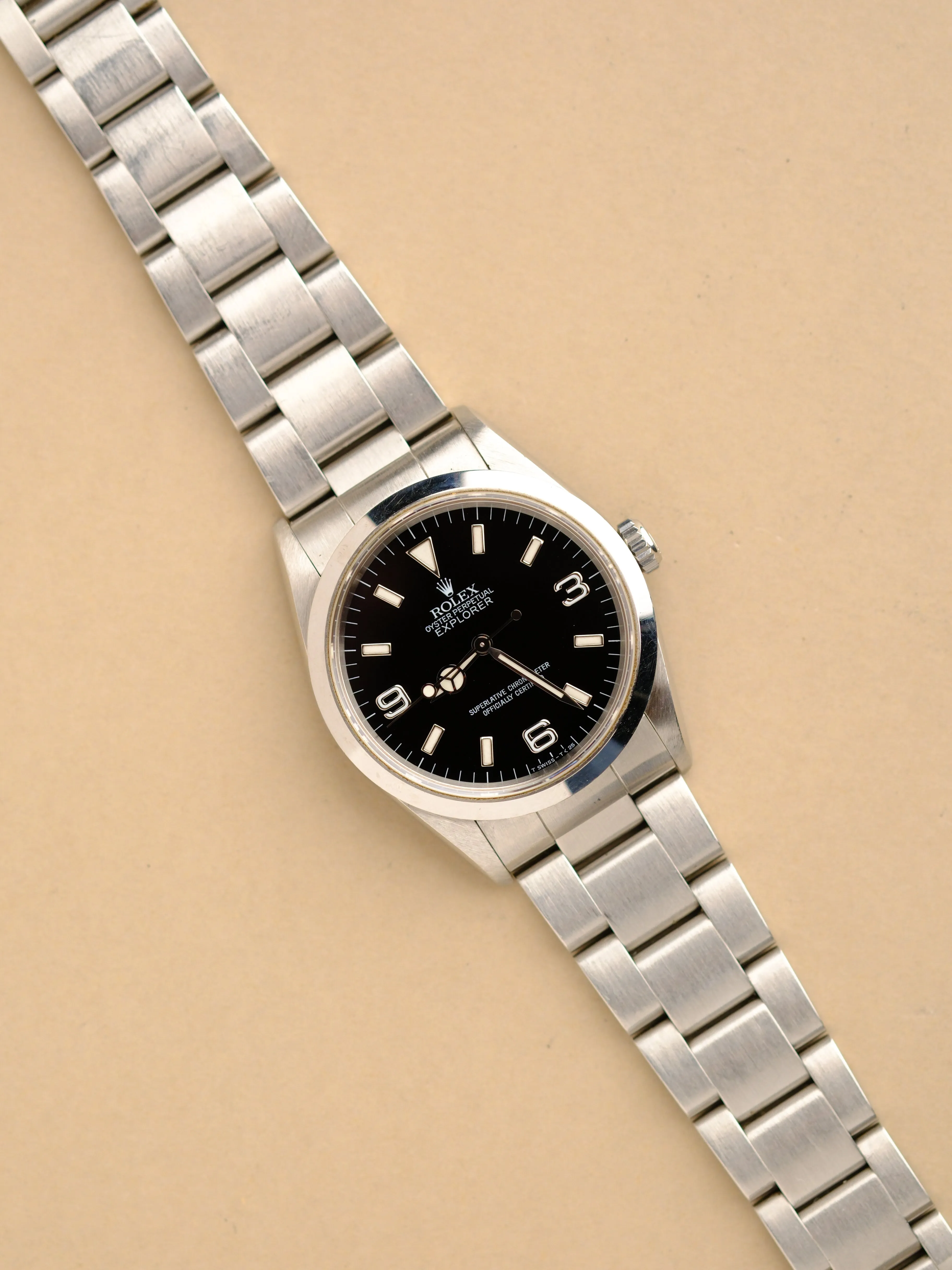 Rolex Explorer i 14270 Tritium Cream Dial - 1997