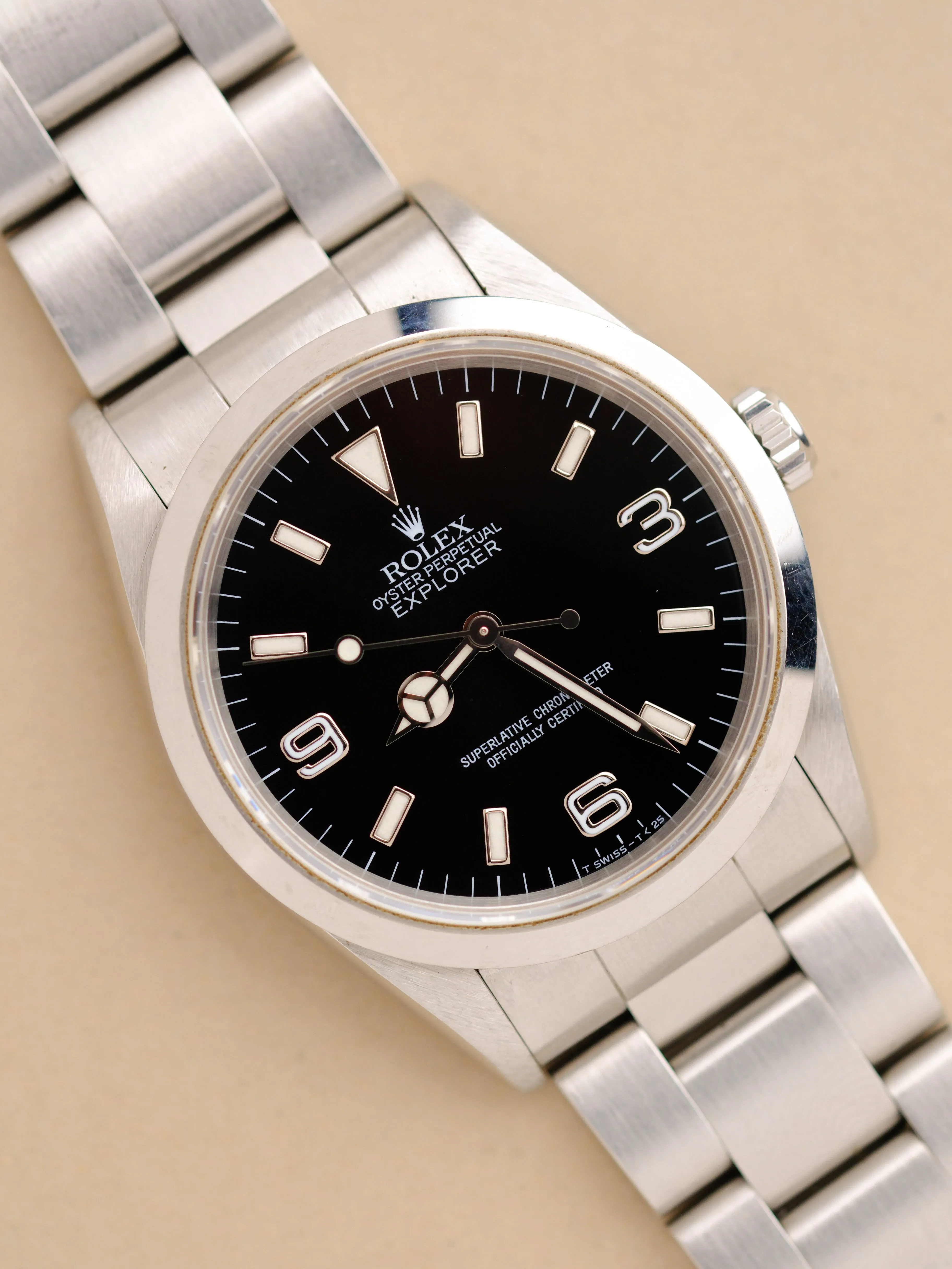 Rolex Explorer i 14270 Tritium Cream Dial - 1997