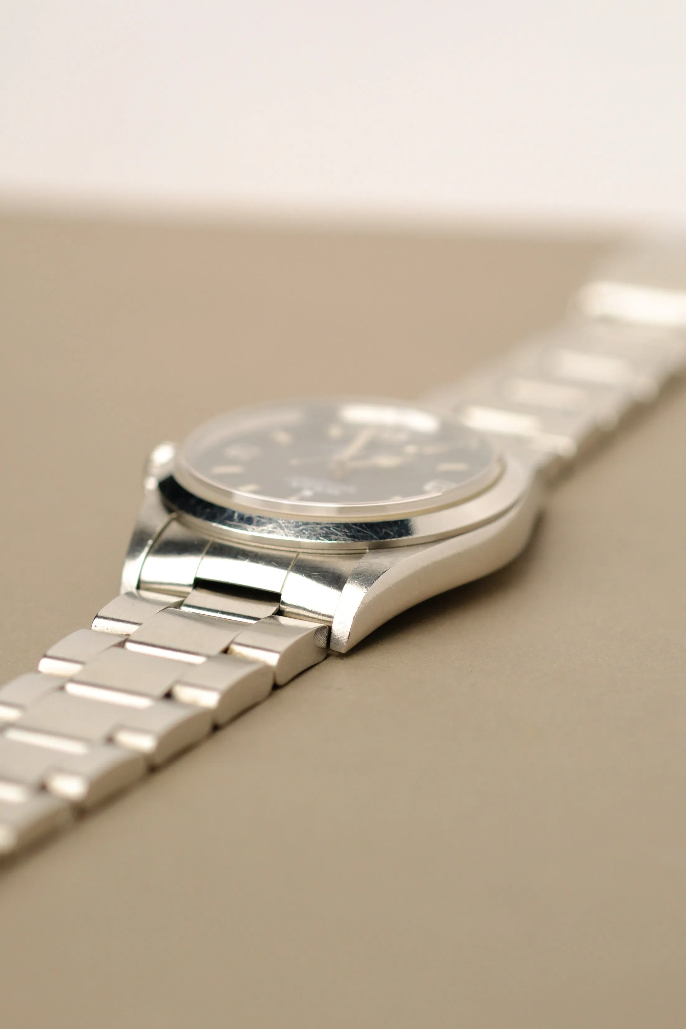 Rolex Explorer i 14270 Tritium Dial Cream Patina - 1997