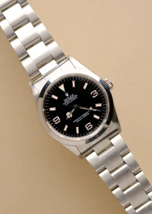 Rolex Explorer i 14270 Tritium Dial w/Papers - 1995