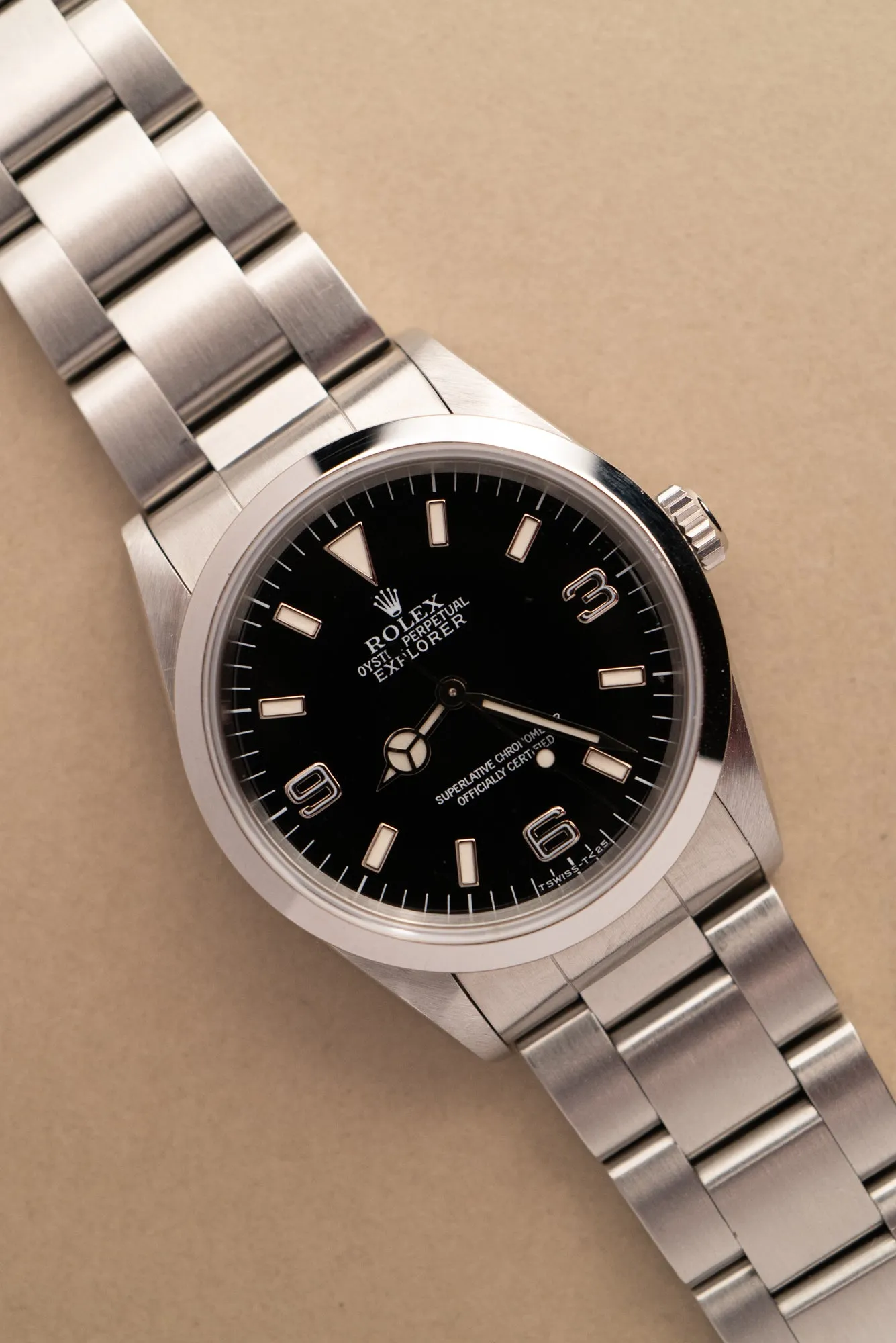 Rolex Explorer i 14270 Tritium Dial w/RSC - 1997