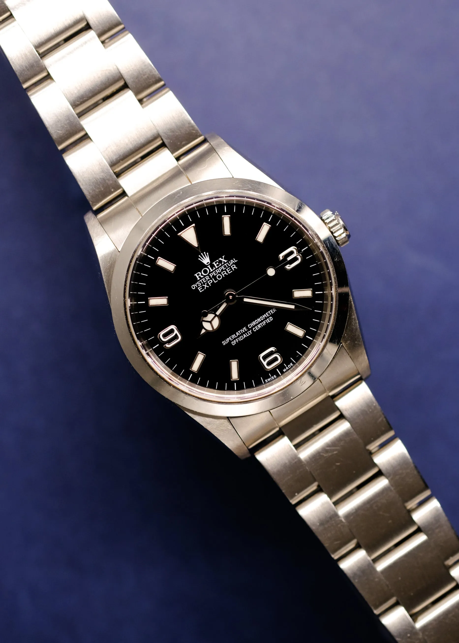 Rolex Explorer i 14270 Unpolished w/Papers - 1999
