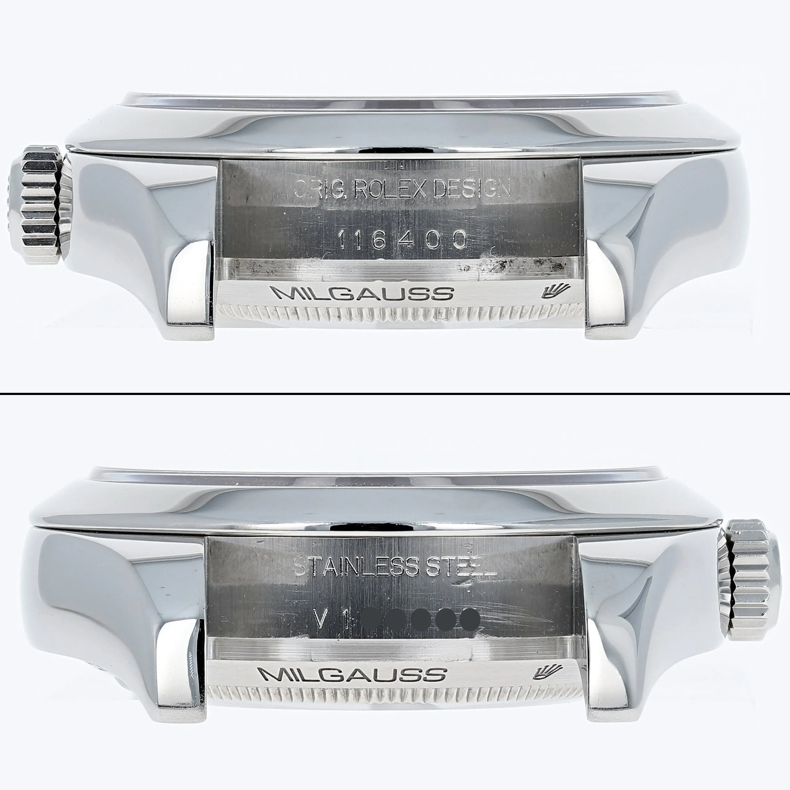 Rolex Milgauss 116400 White 2009 Box Papers Full Set Steel 40 mm