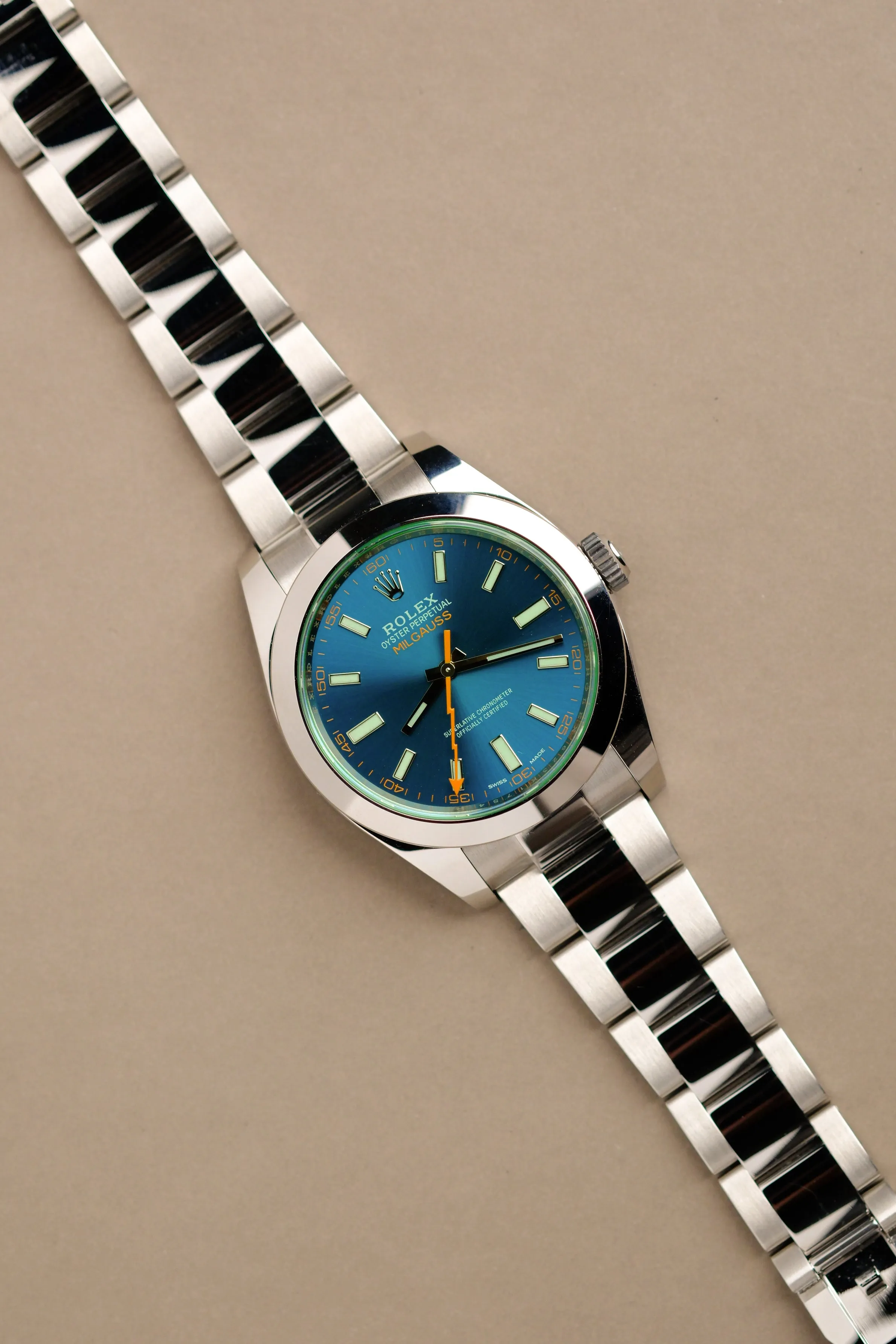 Rolex Milgauss 116400GV Complete - 2021
