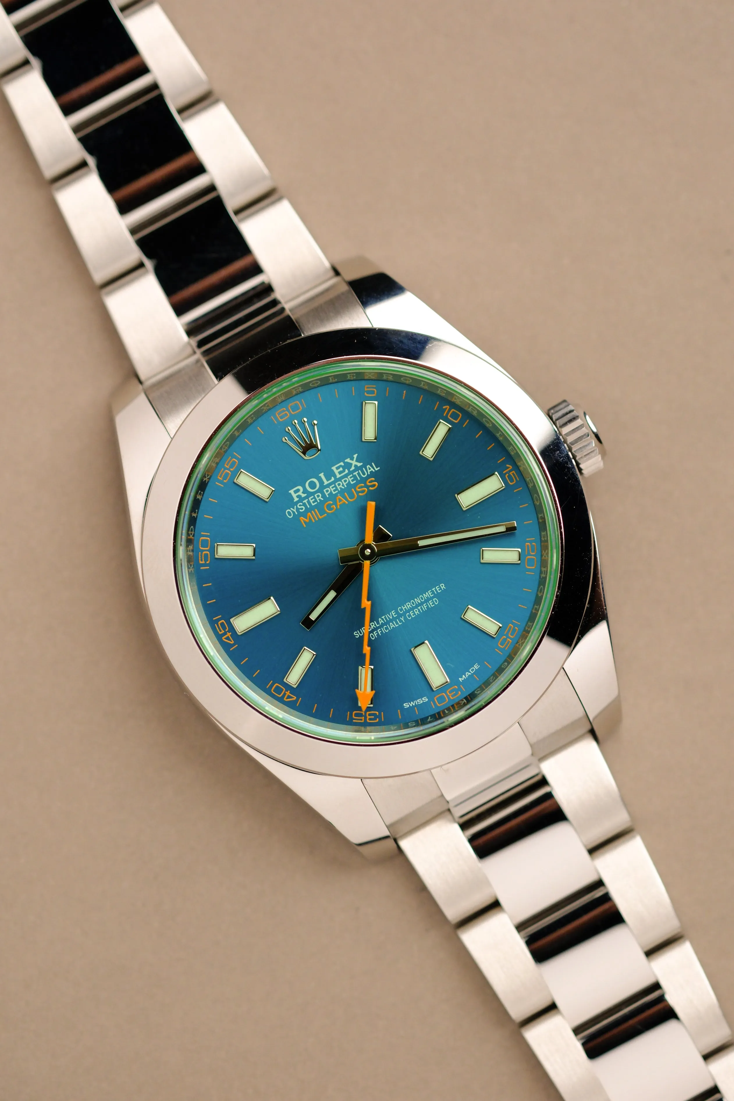 Rolex Milgauss 116400GV Complete - 2021