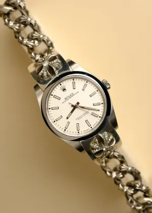 Rolex Oyster Perpetual 114300 Chrome Hearts Diamond Bracelet w/Card - 2018