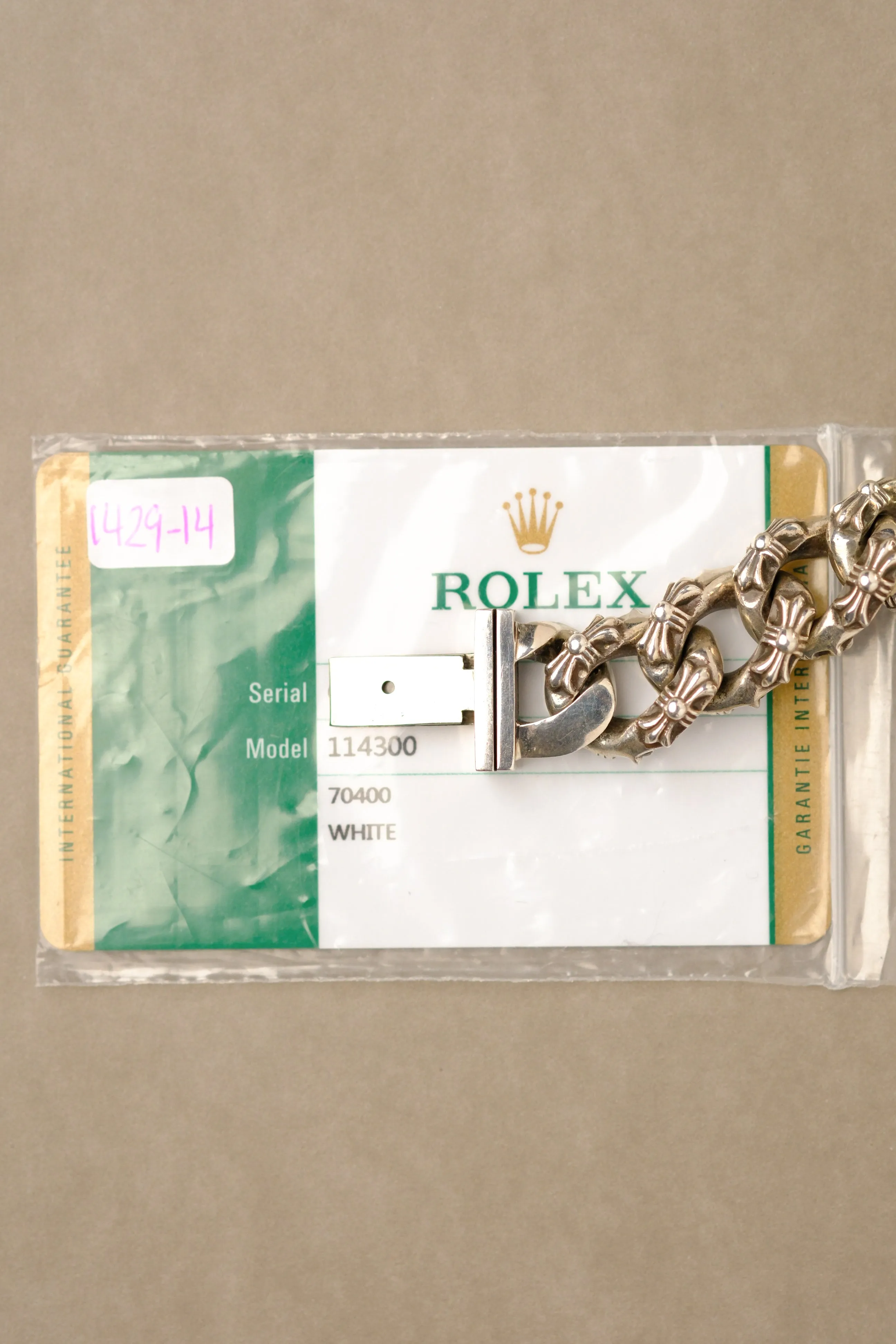 Rolex Oyster Perpetual 114300 Chrome Hearts Diamond Bracelet w/Card - 2018