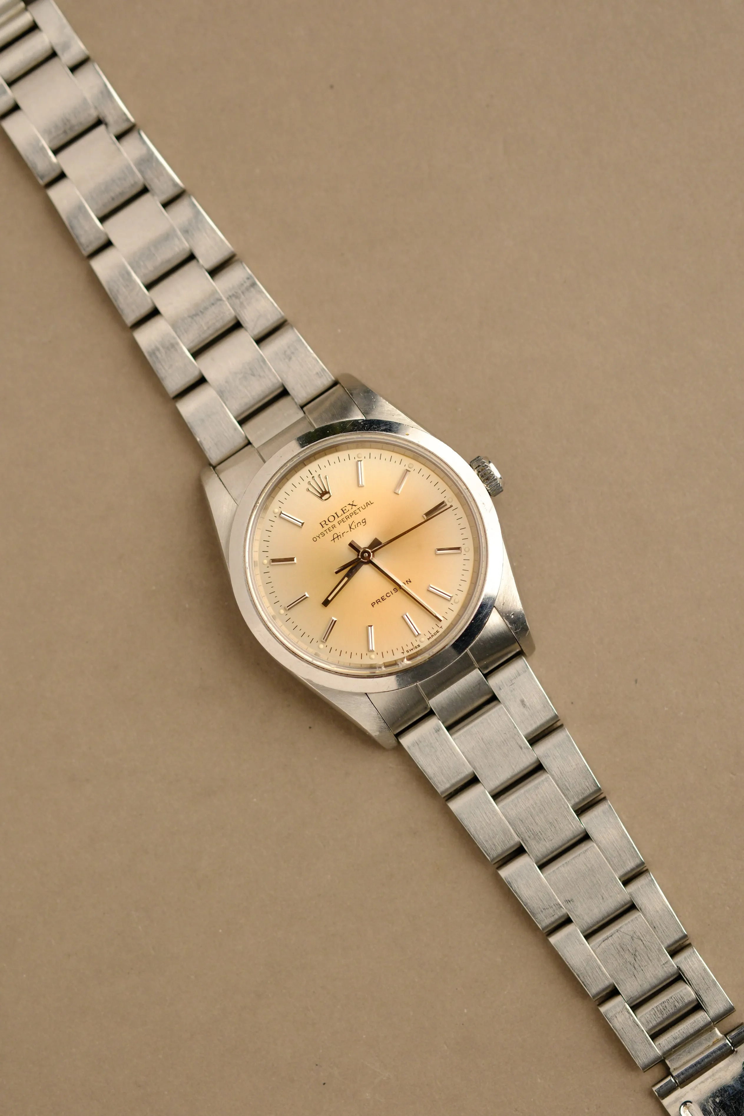 Rolex Oyster Perpetual 14000 Air-King Tropical Dial - 1991