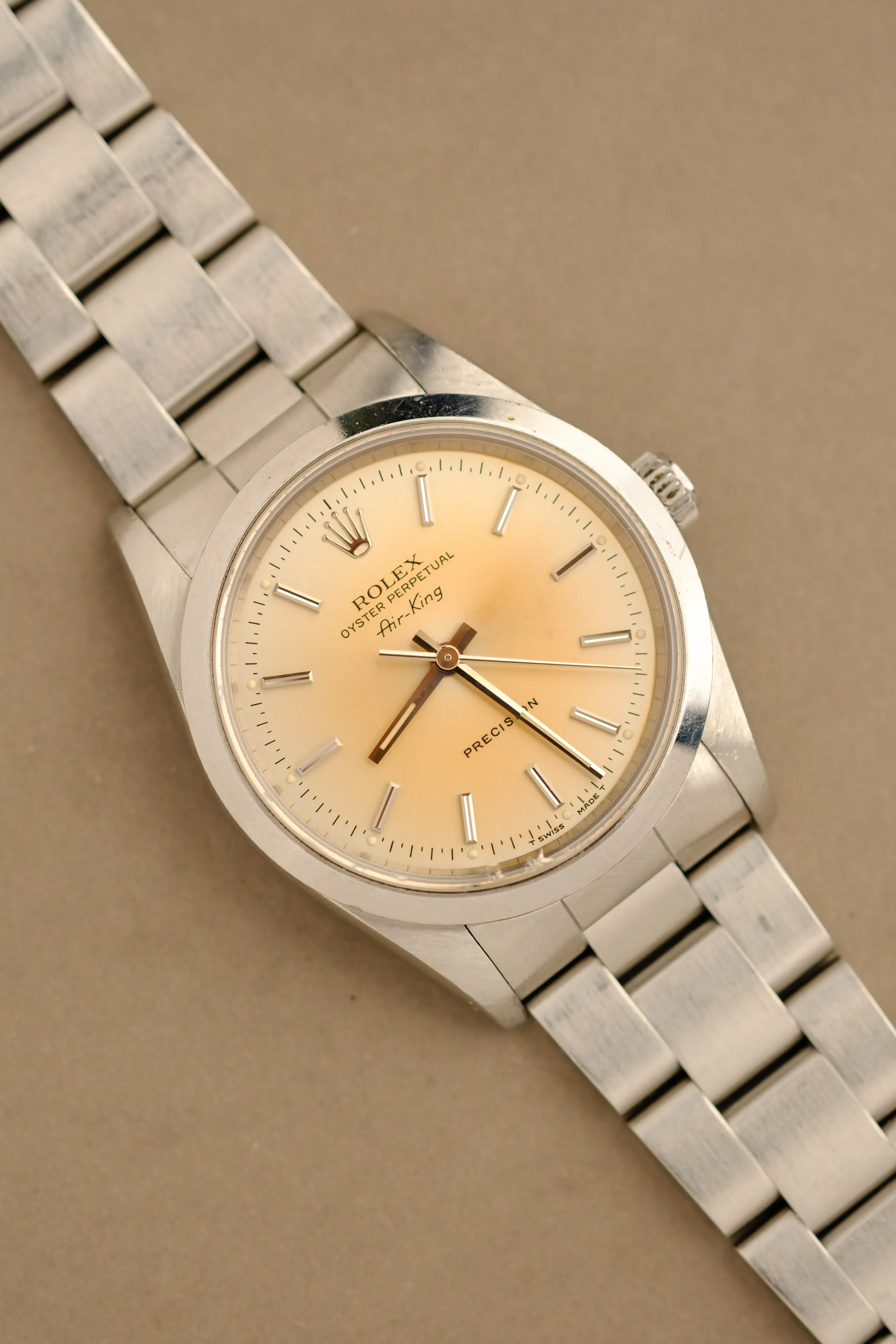 Rolex Oyster Perpetual 14000 Air-King Tropical Dial - 1991
