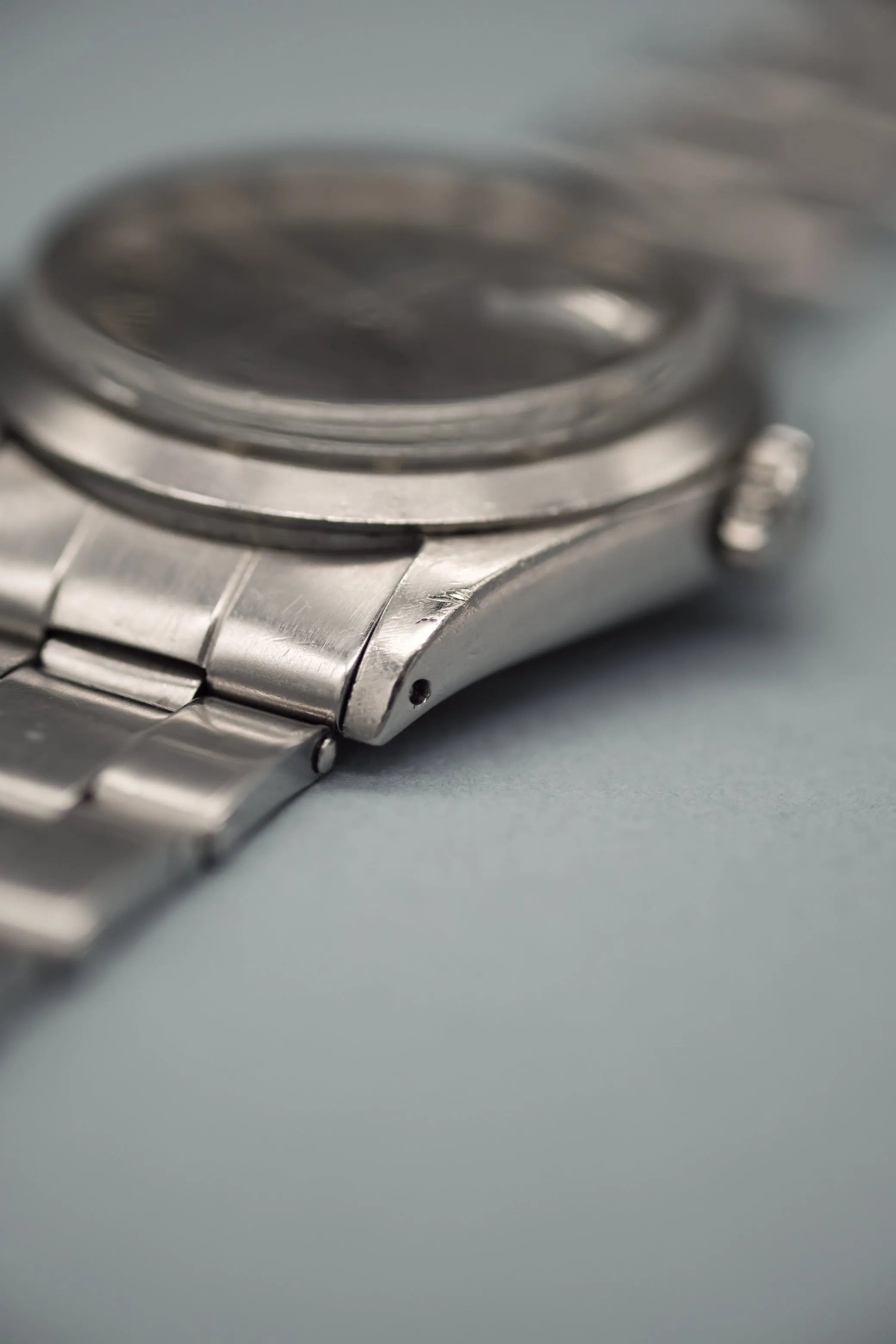 Rolex Oyster Perpetual Date 1500 Grey Mosaic Dial - 1970
