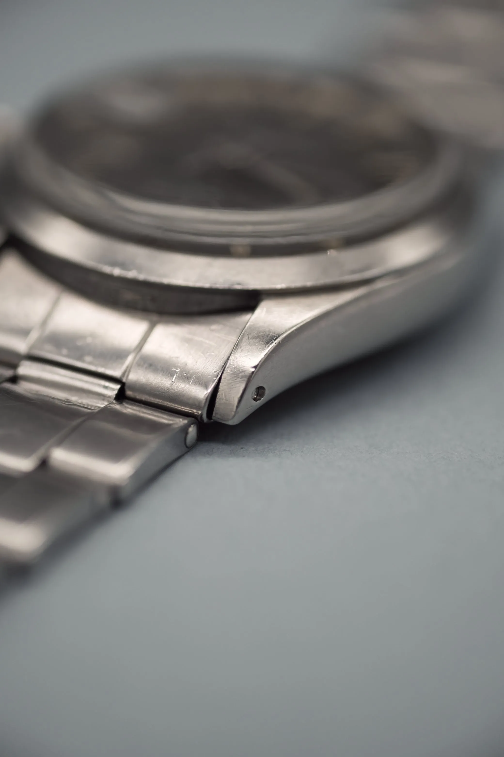 Rolex Oyster Perpetual Date 1500 Grey Mosaic Dial - 1970