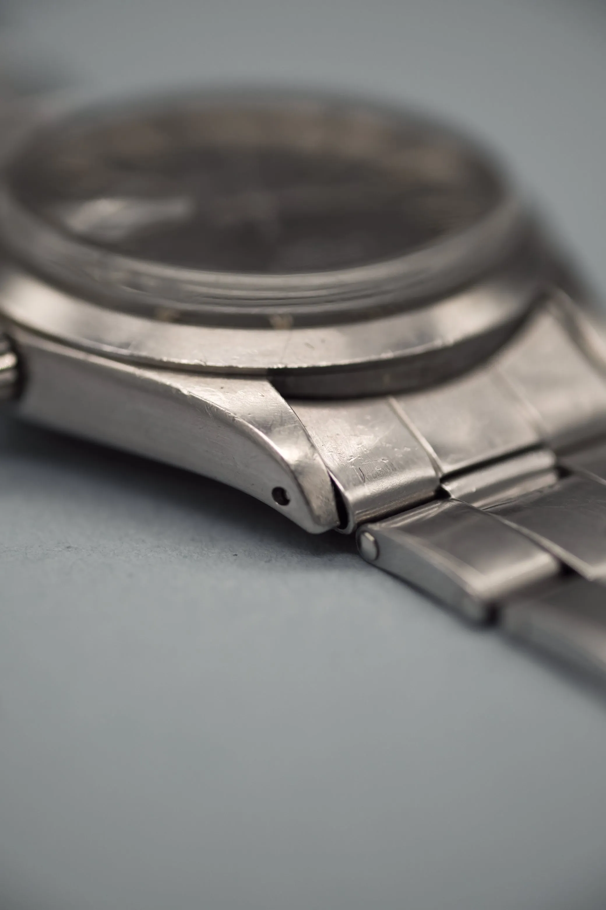 Rolex Oyster Perpetual Date 1500 Grey Mosaic Dial - 1970