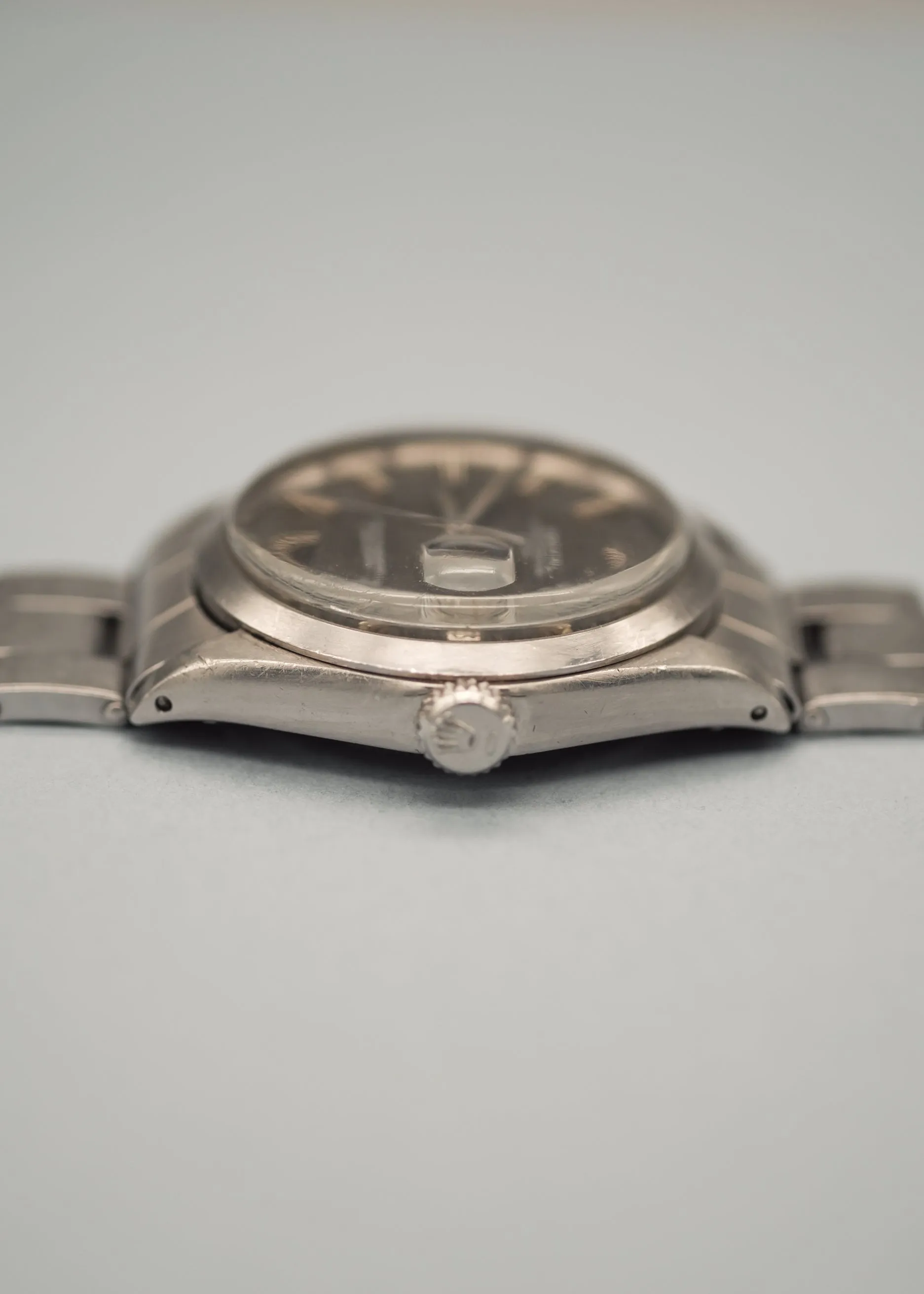 Rolex Oyster Perpetual Date 1500 Grey Mosaic Dial - 1970