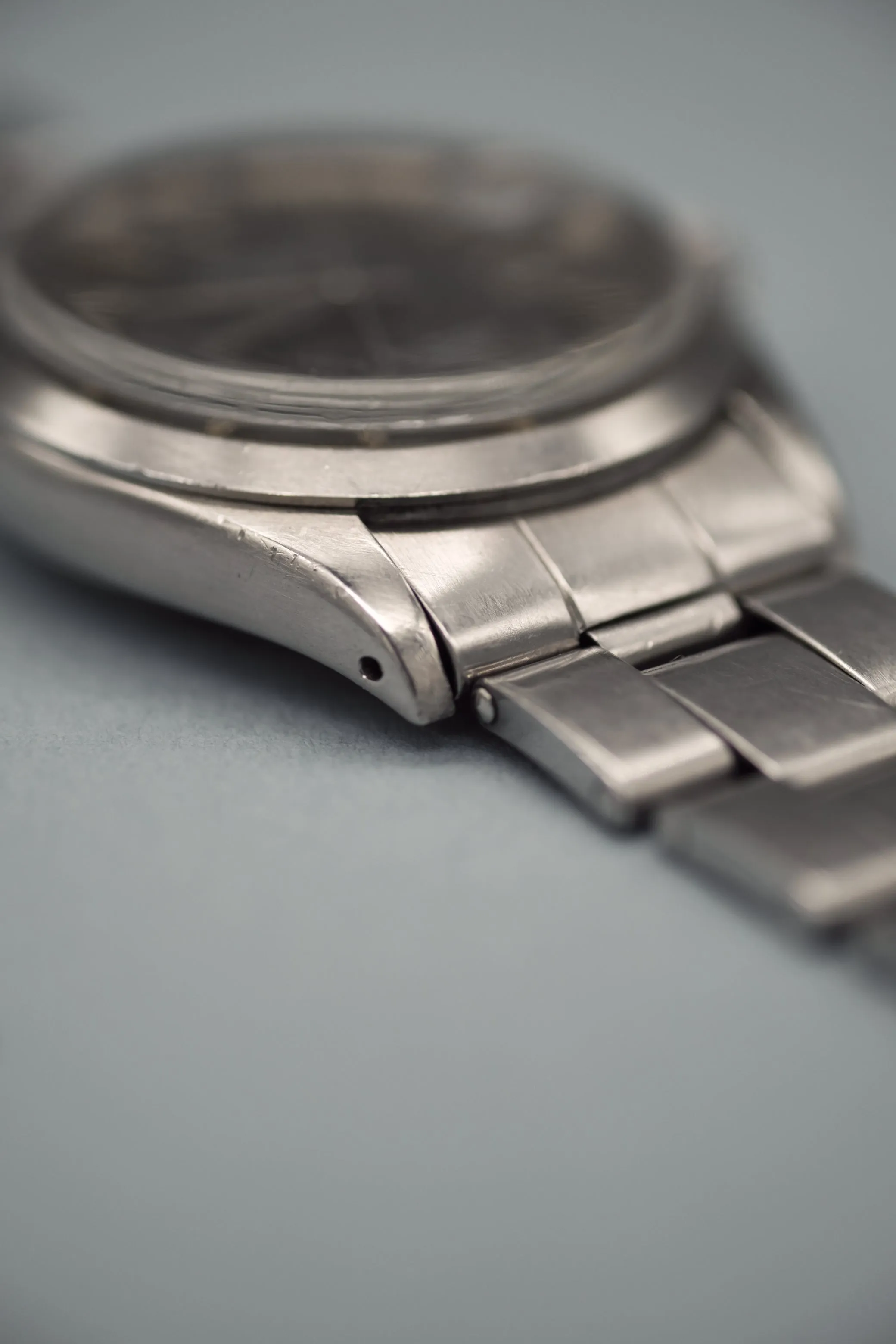 Rolex Oyster Perpetual Date 1500 Grey Mosaic Dial - 1970