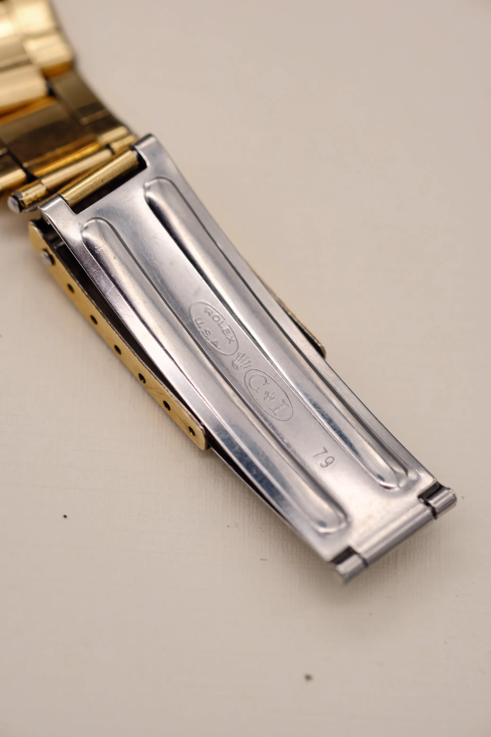 Rolex Oyster Perpetual Date 1550 14K Gold - 1978
