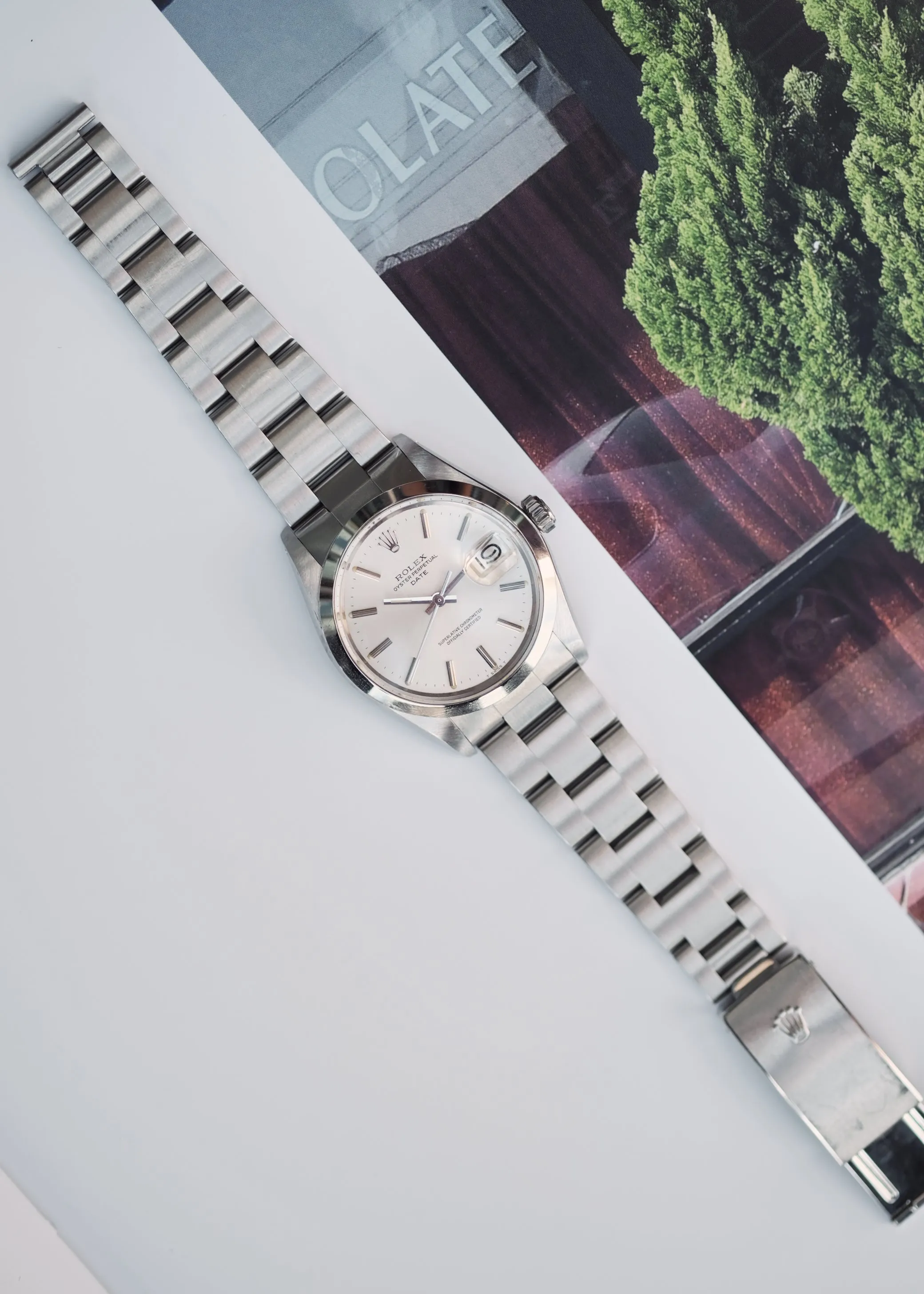 Rolex OysterDate 1500 Silver Dial - 1978