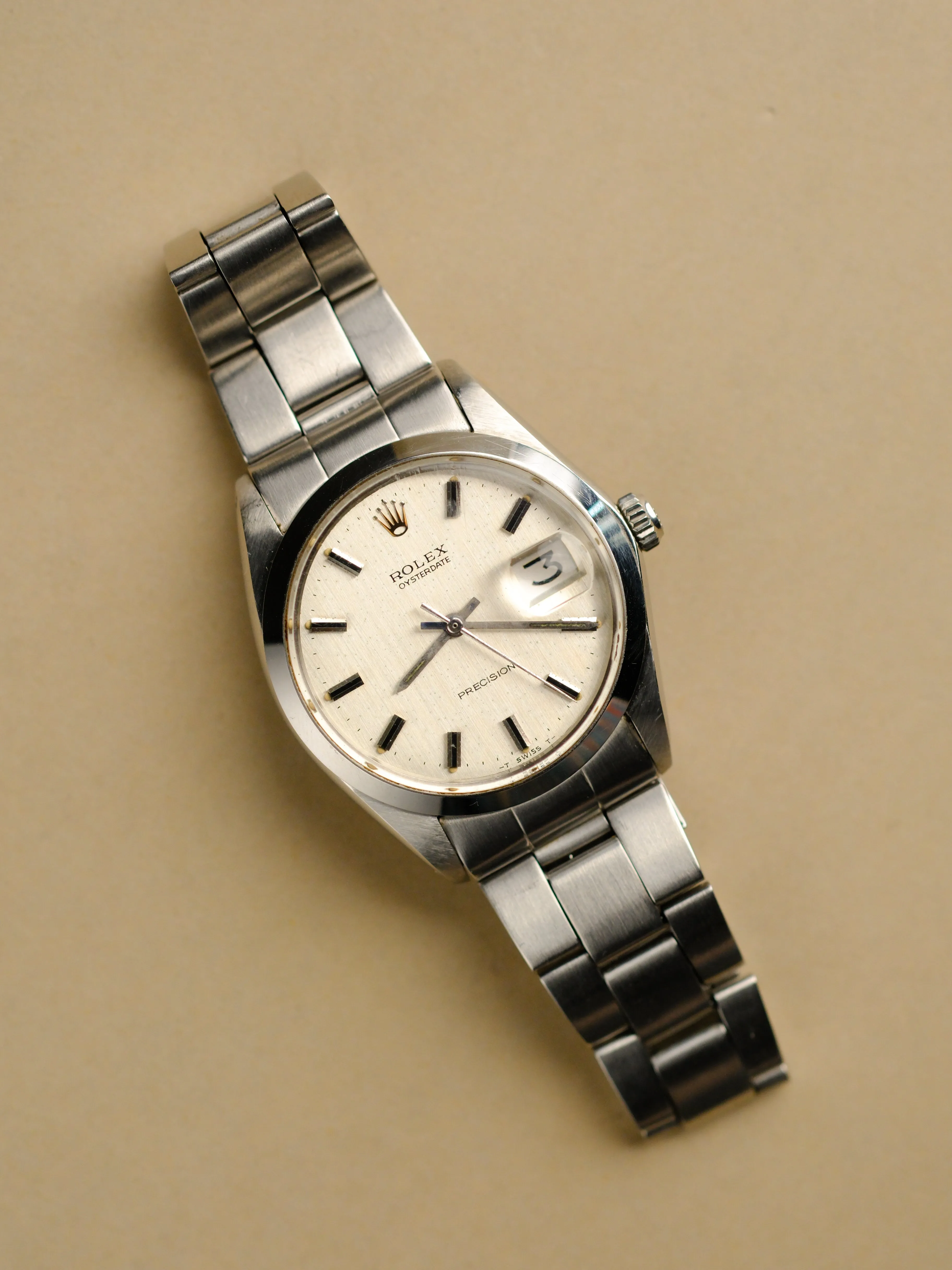 Rolex OysterDate 6694 Metallic Pebble Dial - 1970