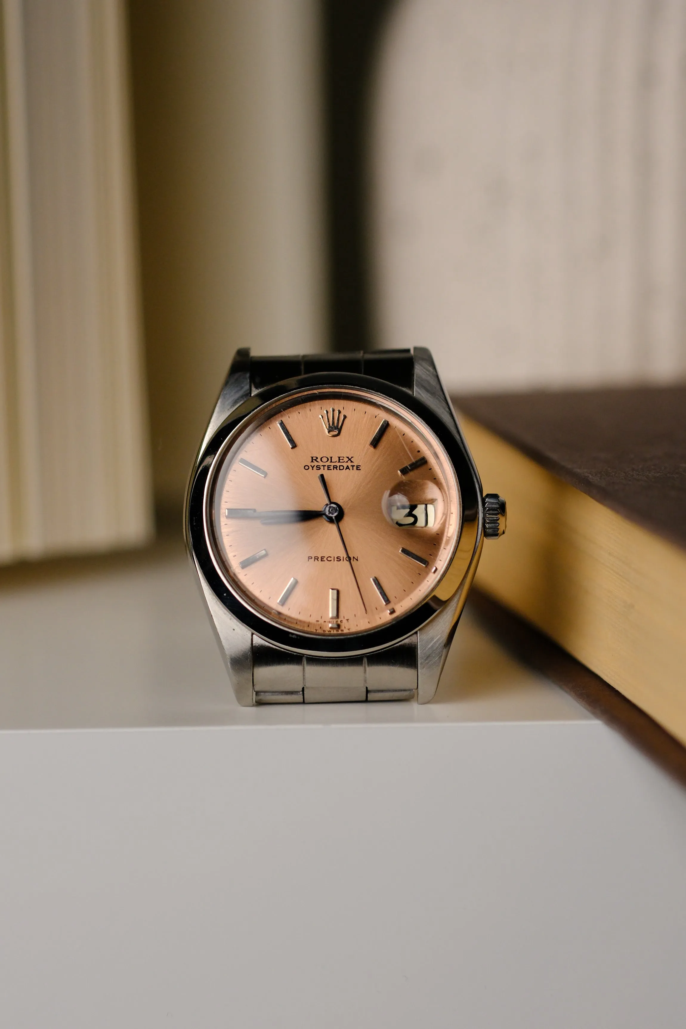 Rolex Oysterdate 6694 Pink Salmon Dial - 1979