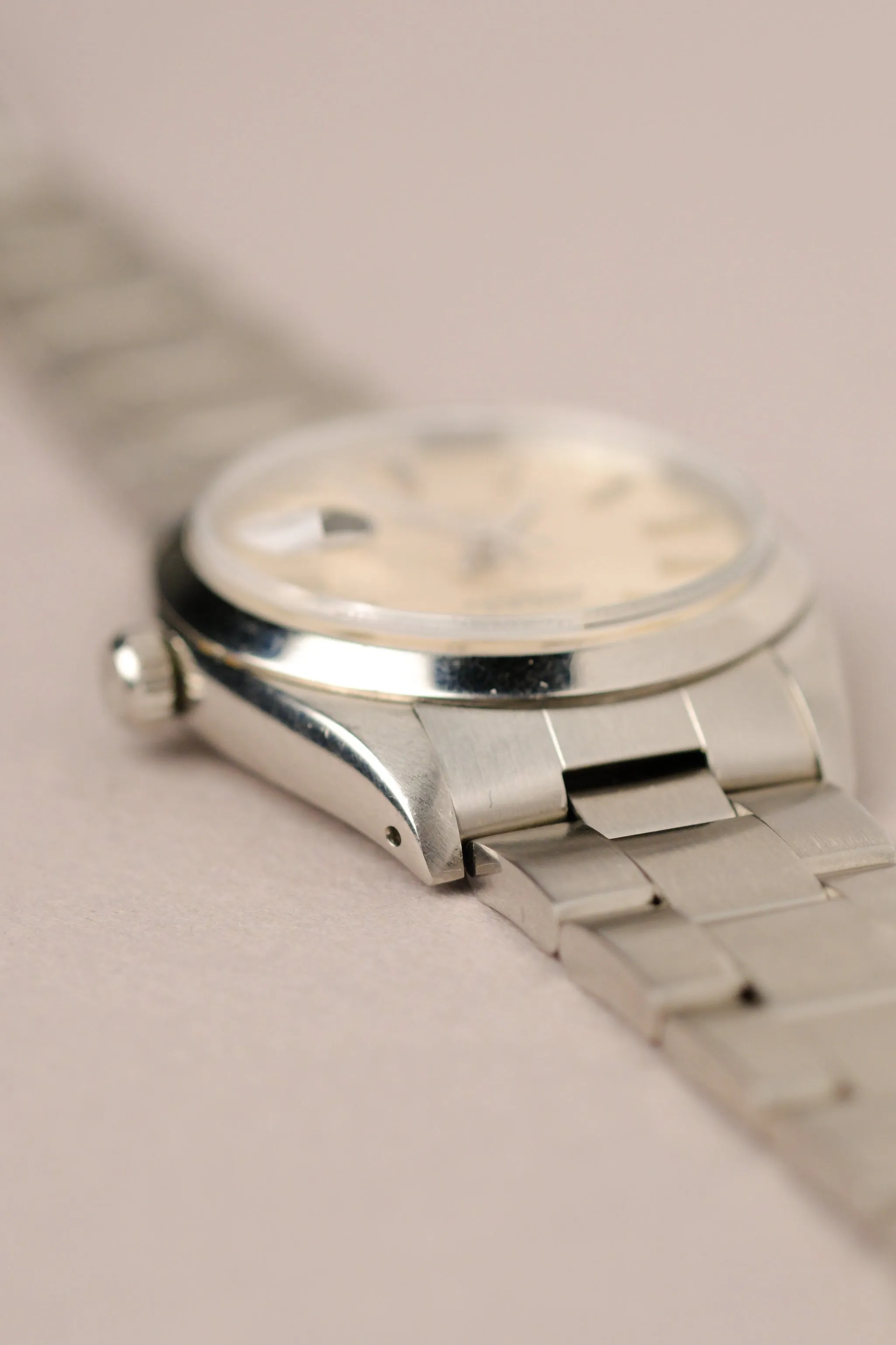 Rolex Oysterdate Precision 6694 Silver Tritium Dial - 1966