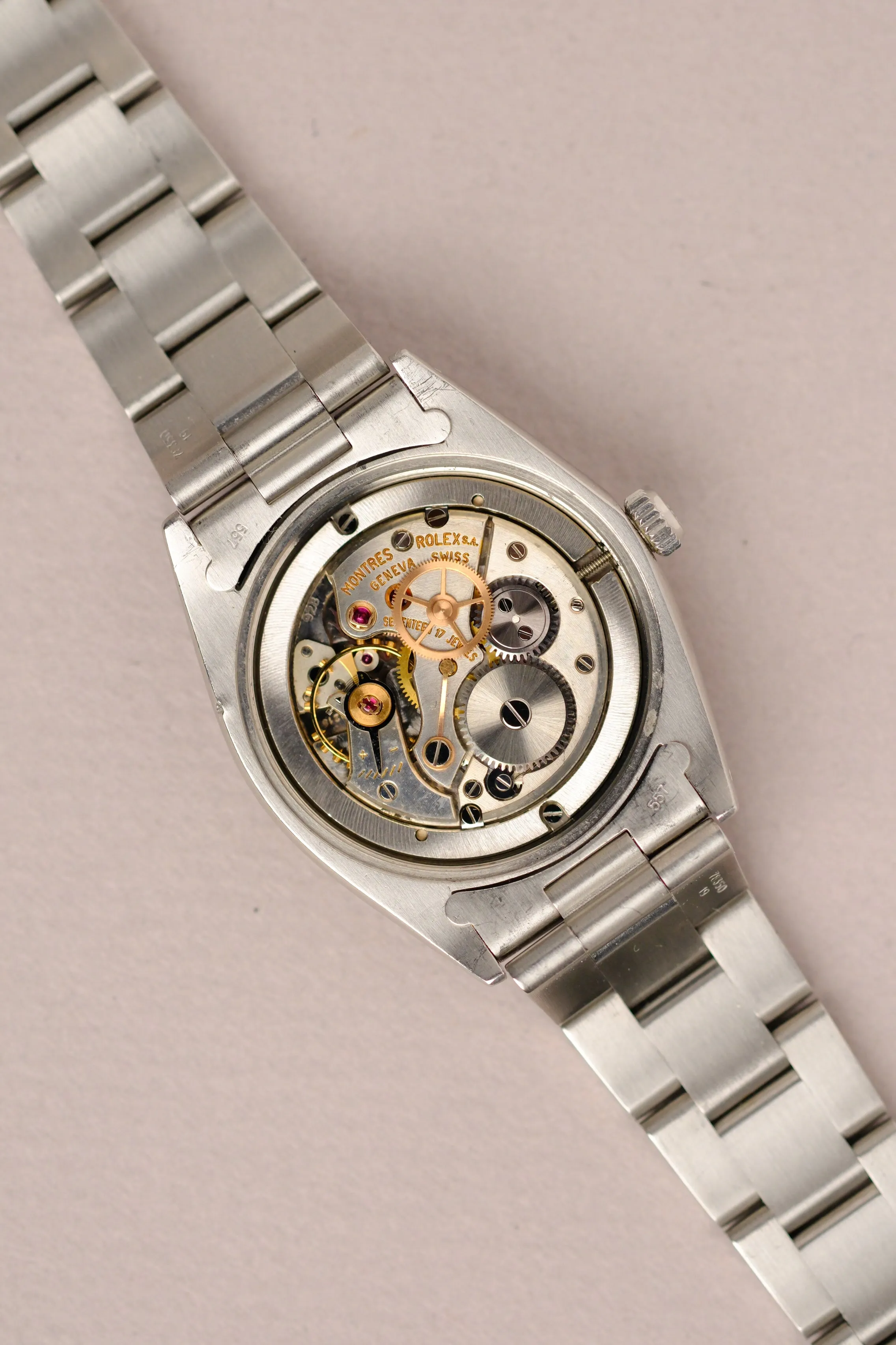 Rolex Oysterdate Precision 6694 Silver Tritium Dial - 1966