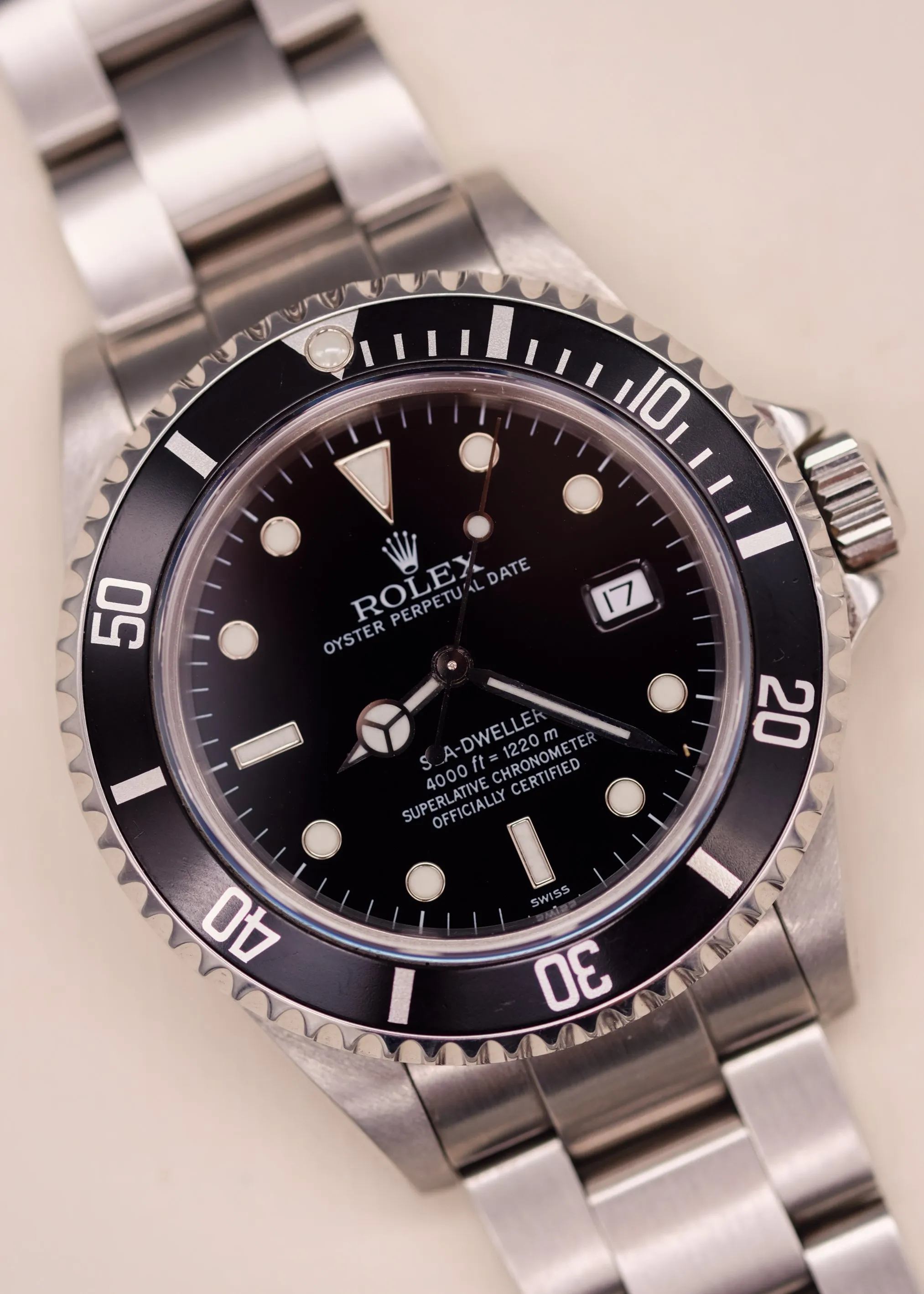 Rolex Sea Dweller 16600 "Swiss Only" Dial - 1999