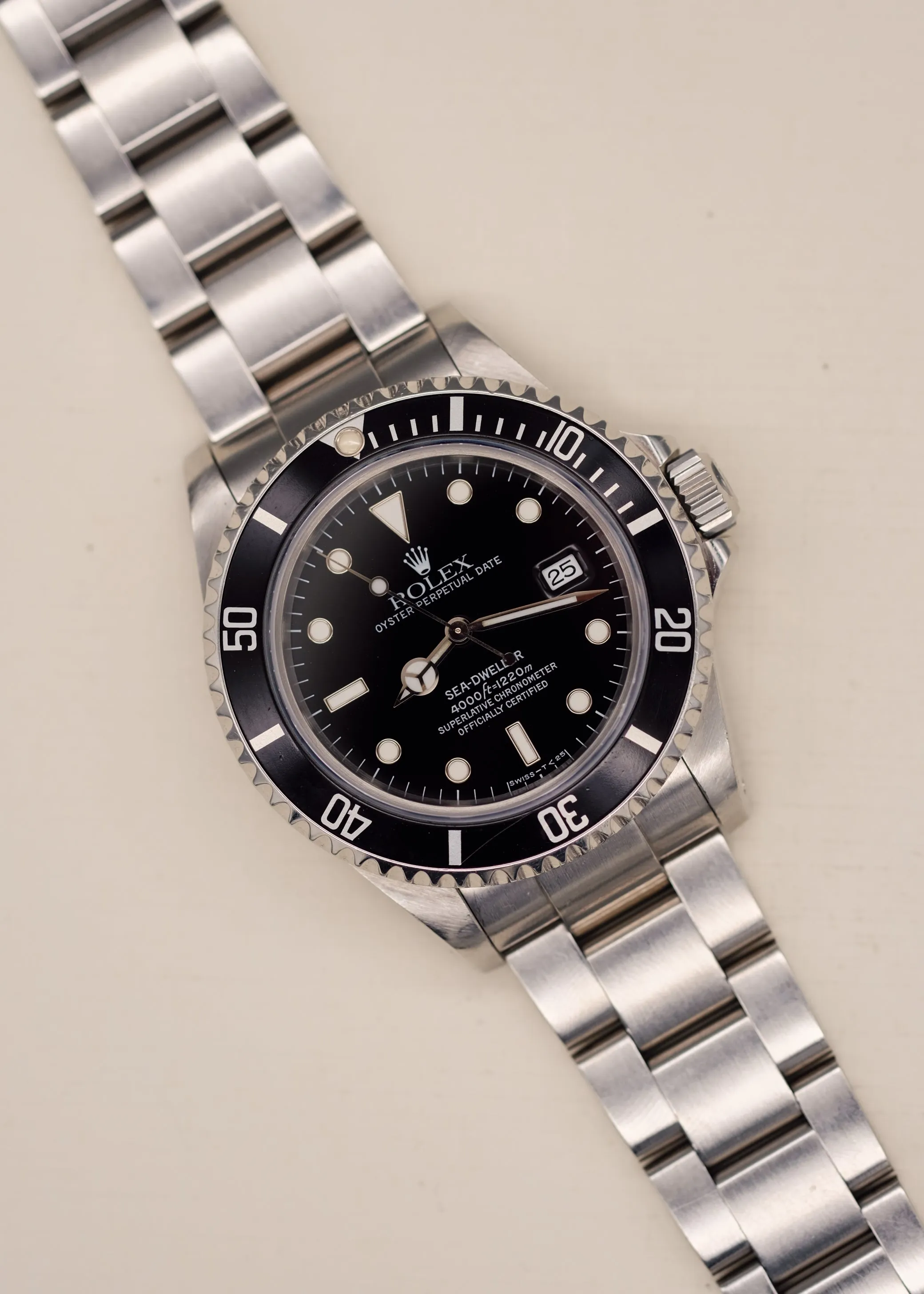 Rolex Seadweller 16600 Tritium Dial w/Papers - 1995
