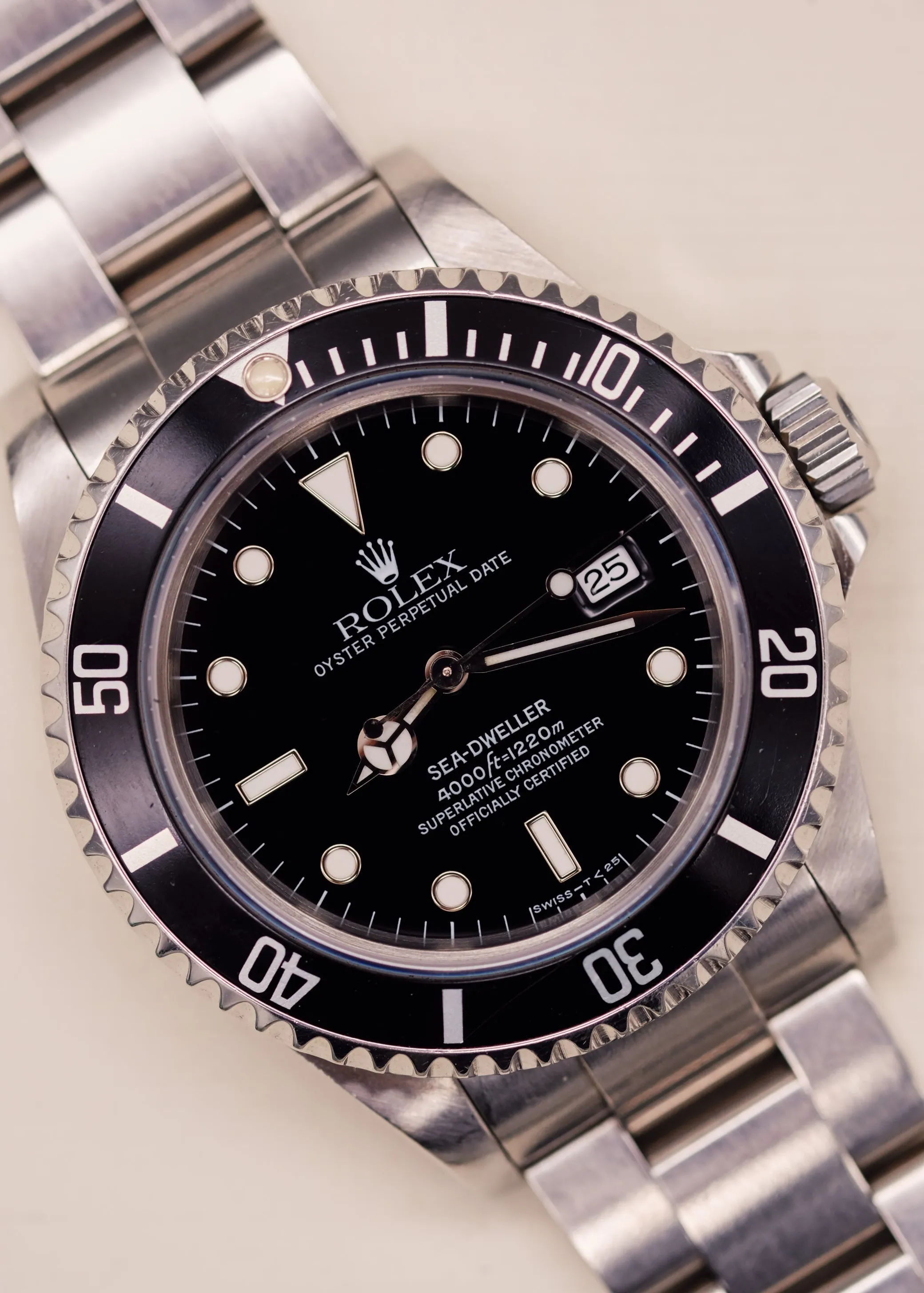 Rolex Seadweller 16600 Tritium Dial w/Papers - 1995