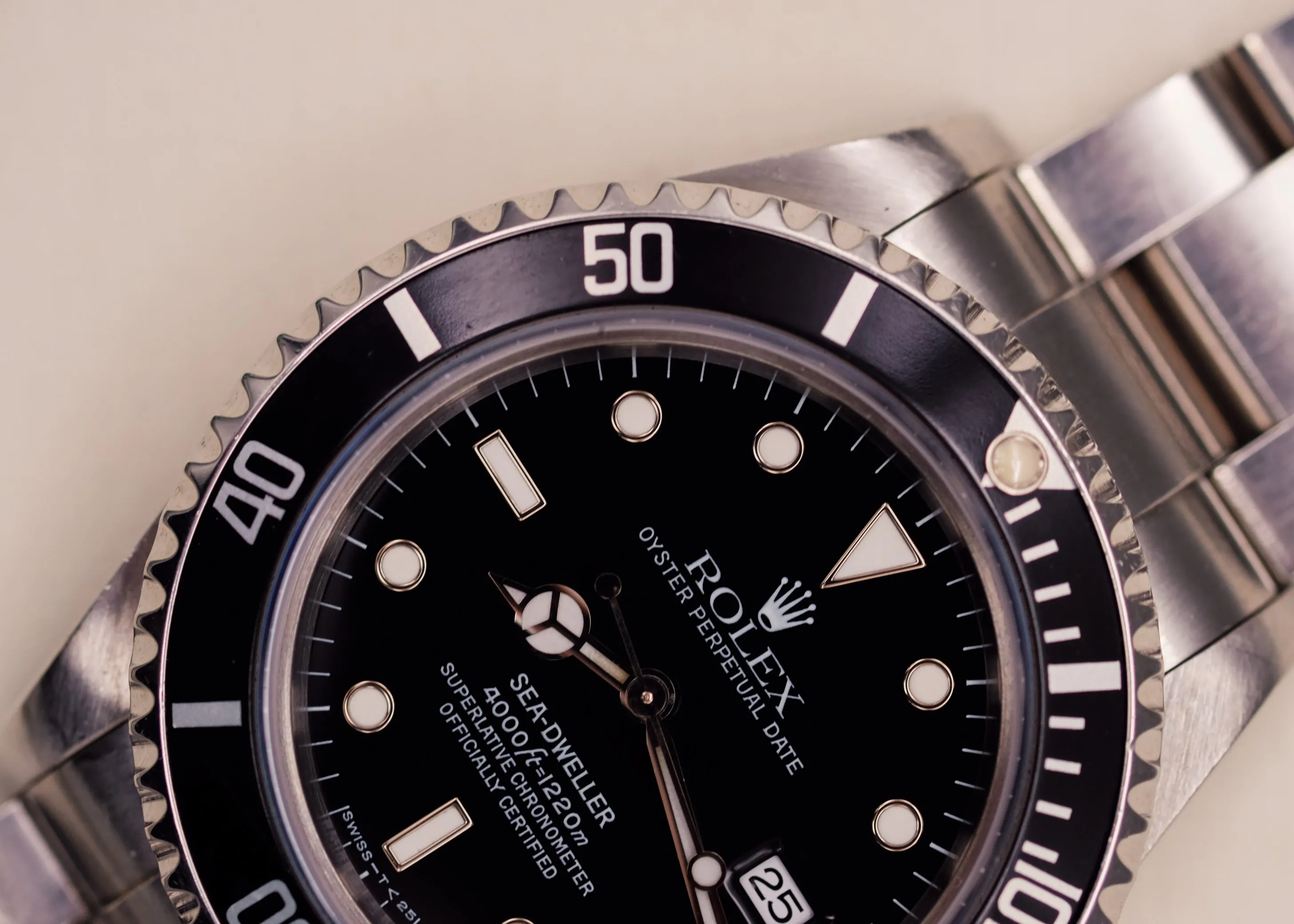 Rolex Seadweller 16600 Tritium Dial w/Papers - 1995
