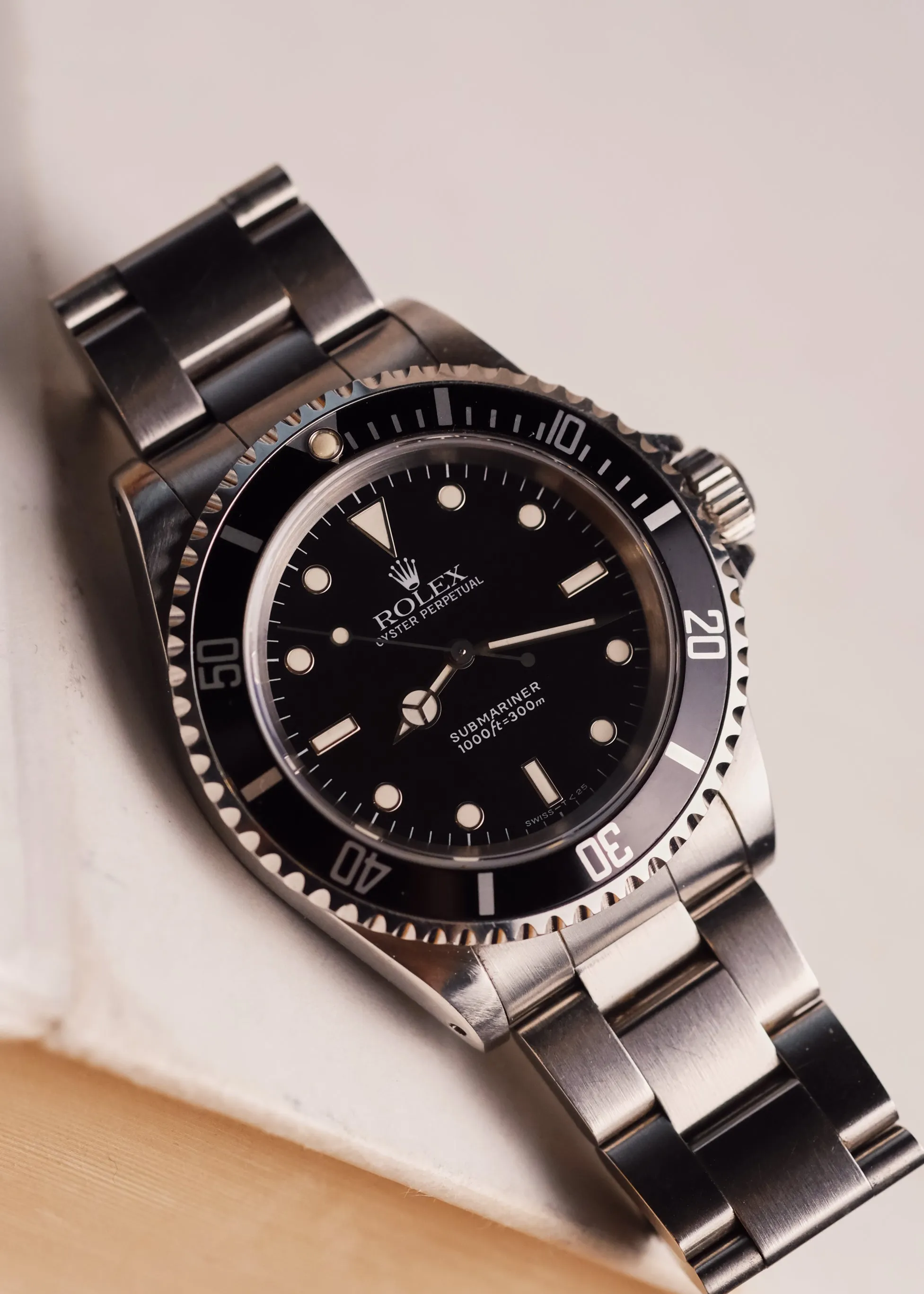 Rolex Submariner 14060 Tan Patina - 1991