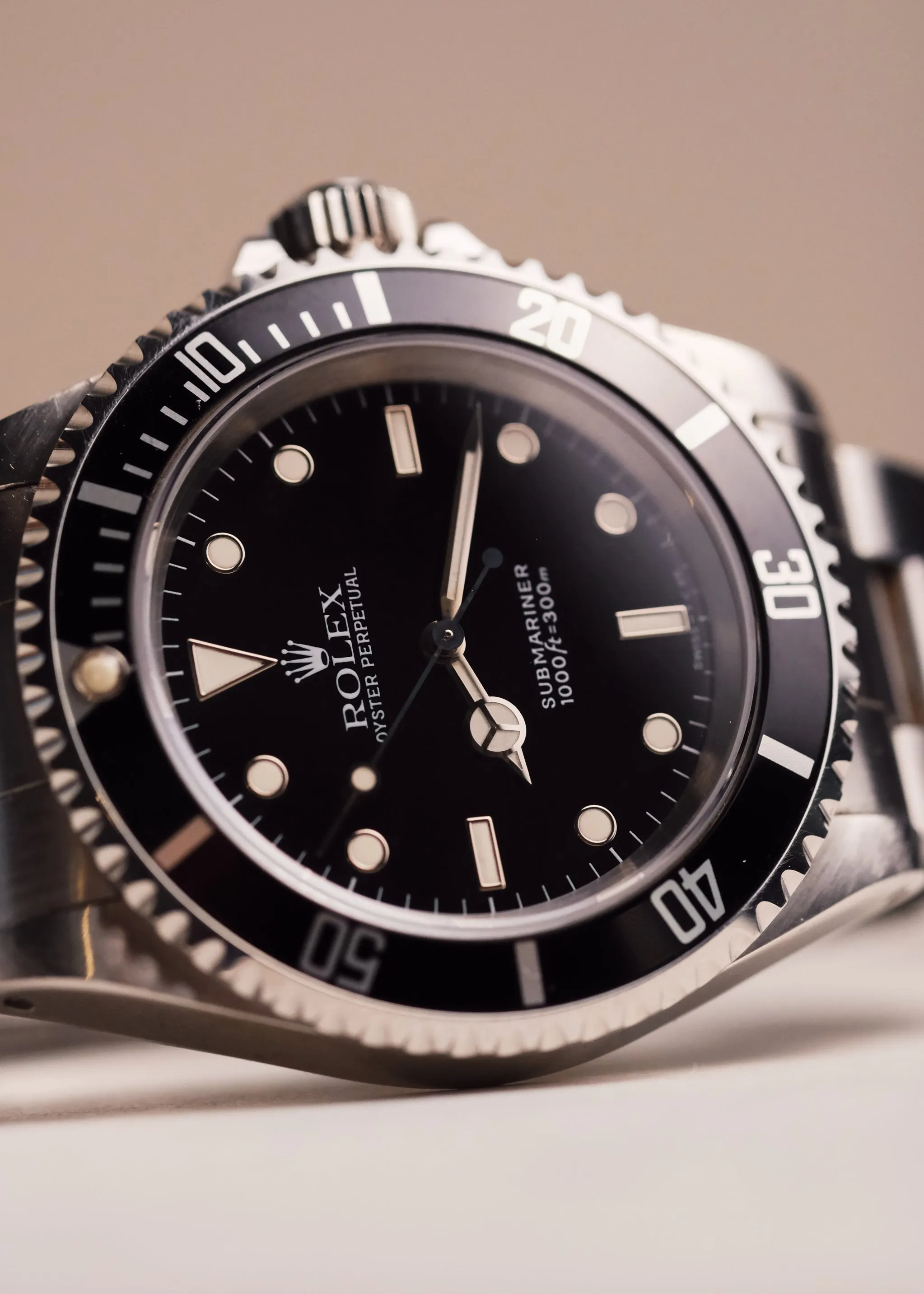 Rolex Submariner 14060 Tan Patina - 1991