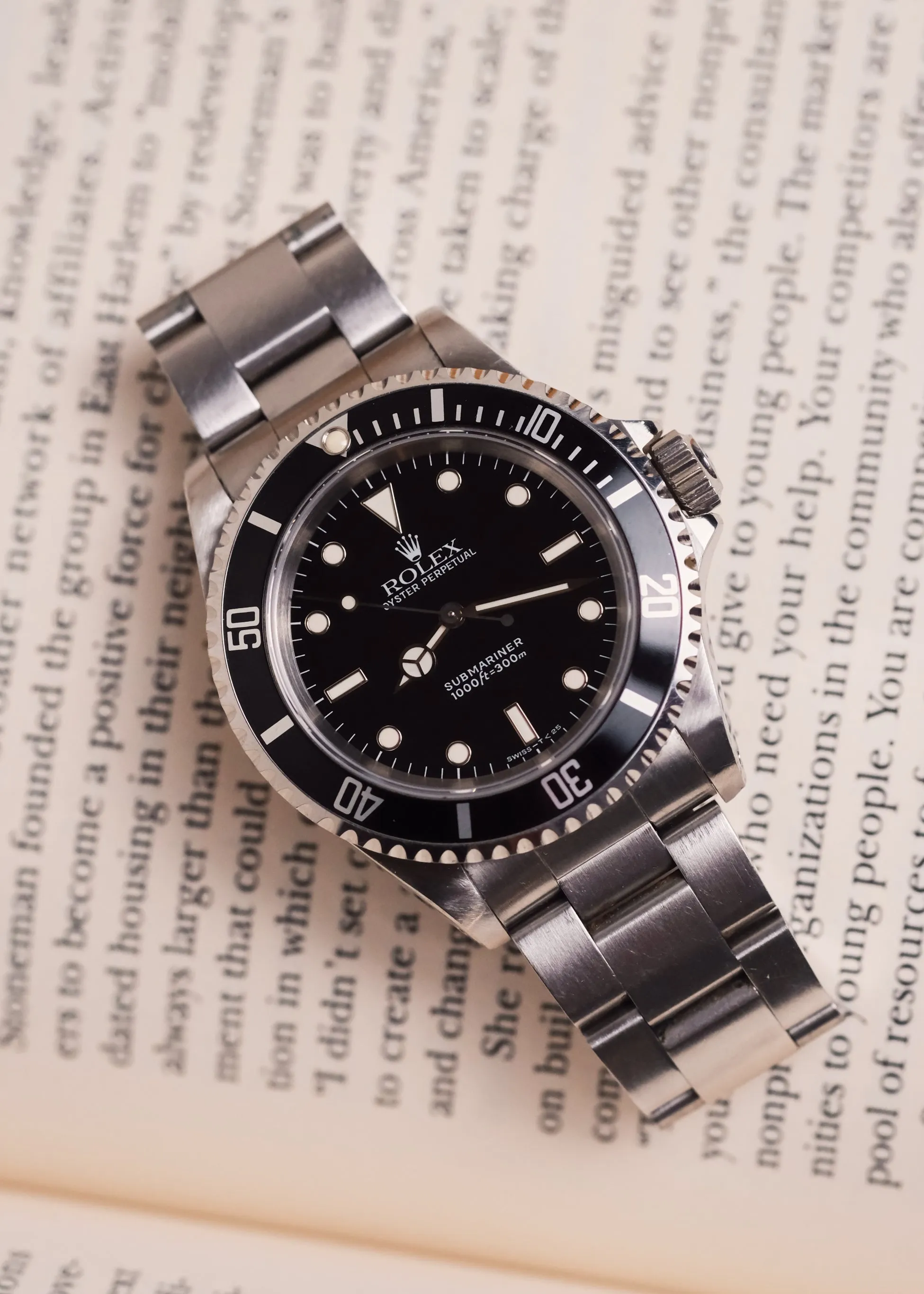 Rolex Submariner 14060 Tan Patina - 1991