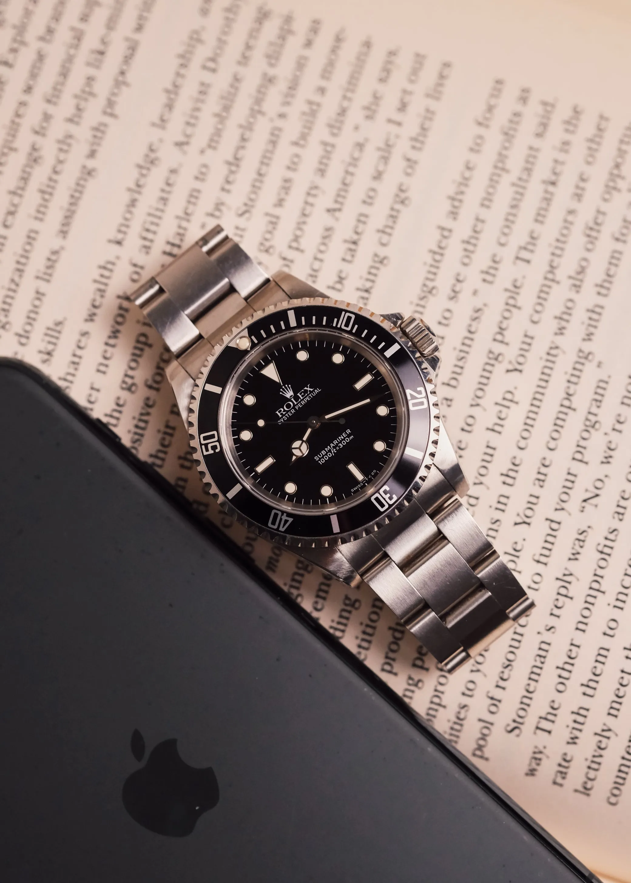 Rolex Submariner 14060 Tan Patina - 1991