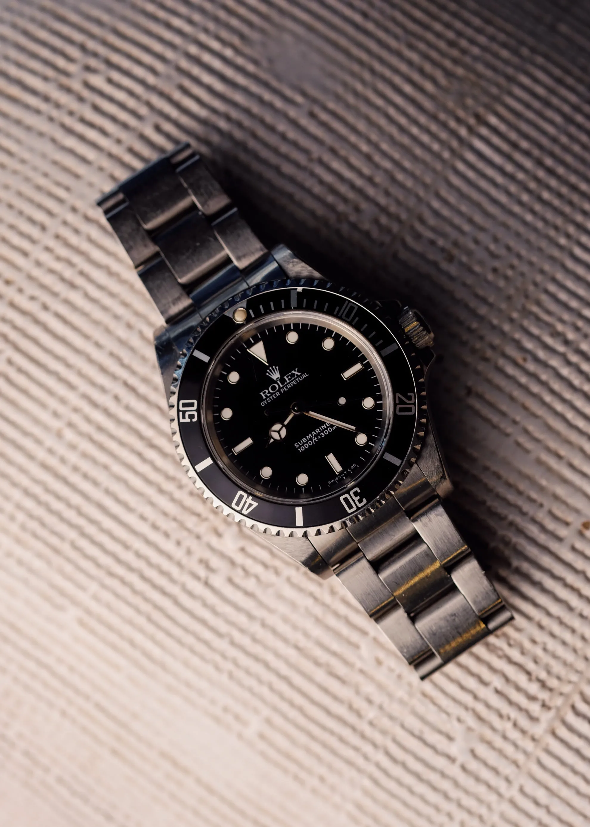 Rolex Submariner 14060 Unpolished Tritium Dial - 1991
