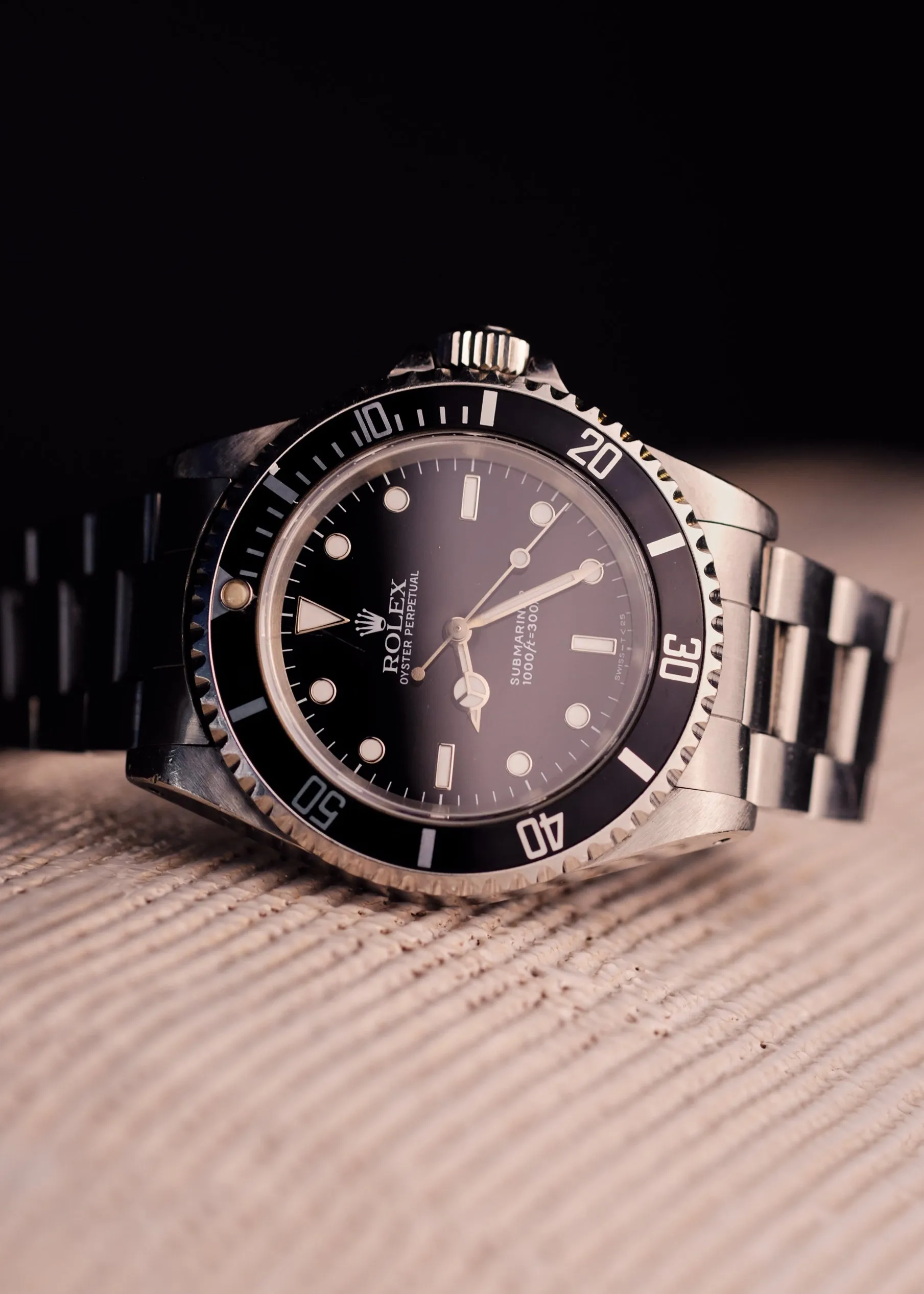 Rolex Submariner 14060 Unpolished Tritium Dial - 1991