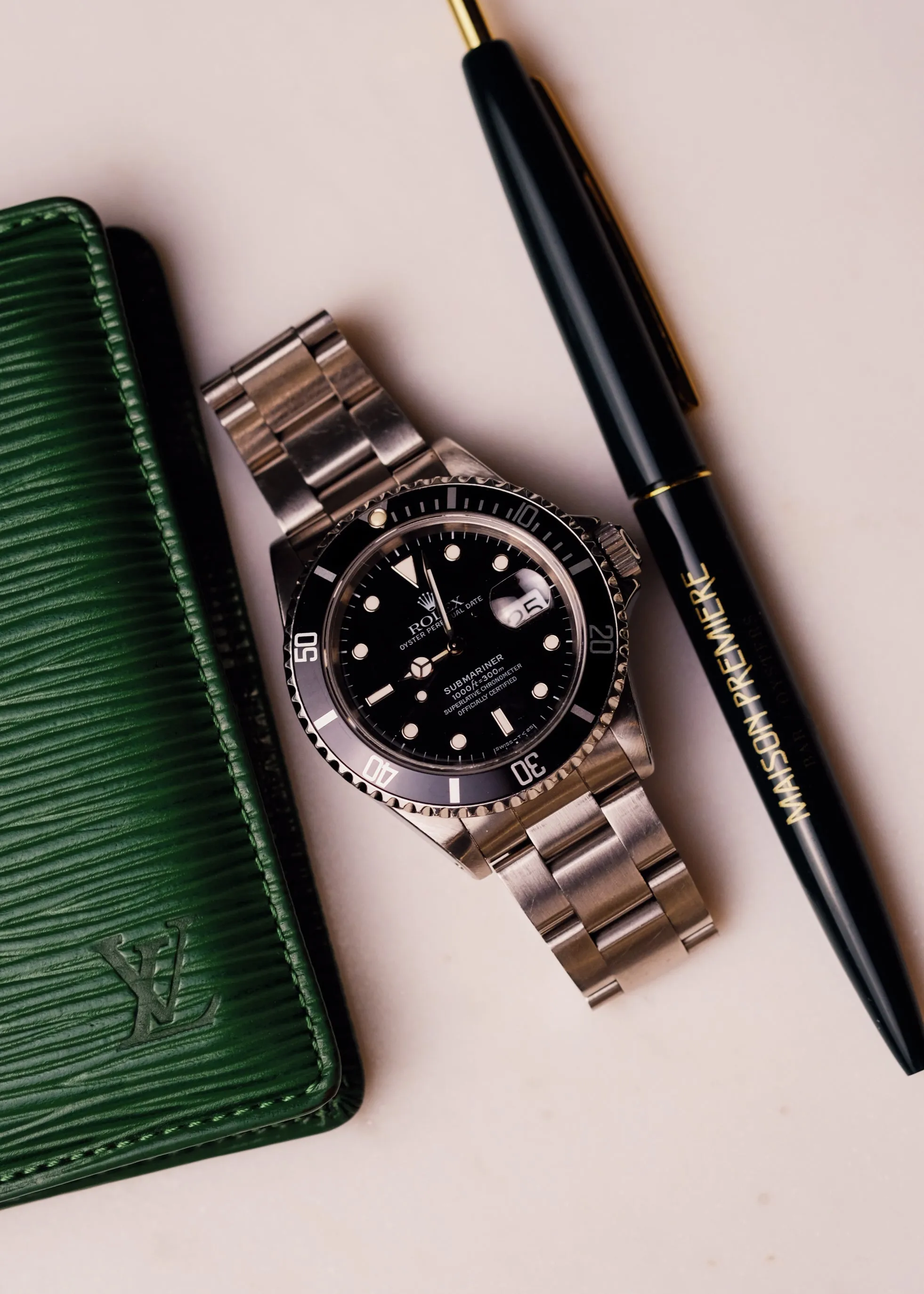 Rolex Submariner 16610 Cream Patina - 1991