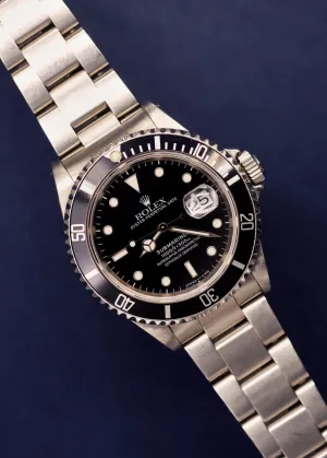 Rolex Submariner 16610 Cream Patina - 1991