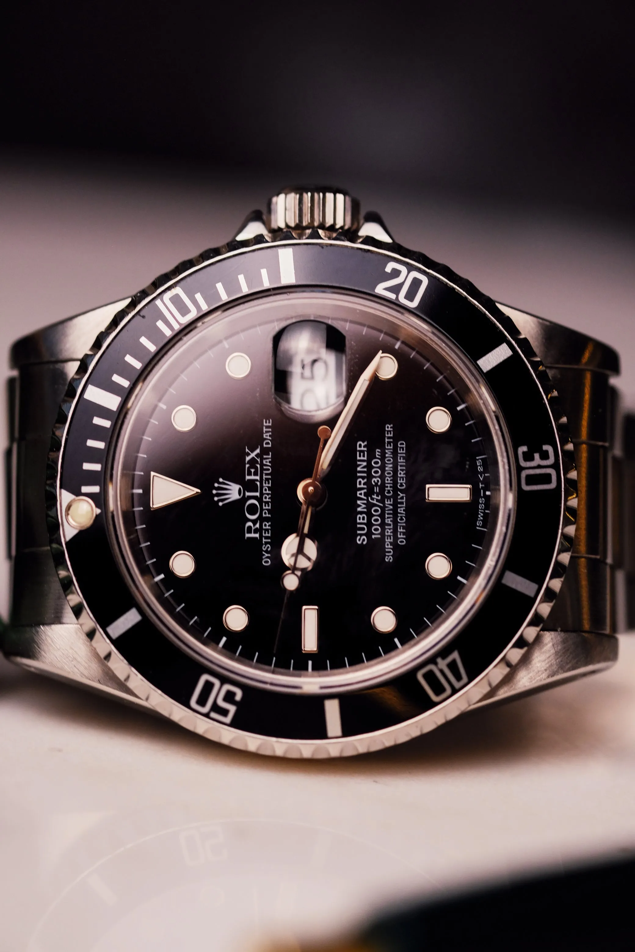 Rolex Submariner 16610 Cream Patina - 1991