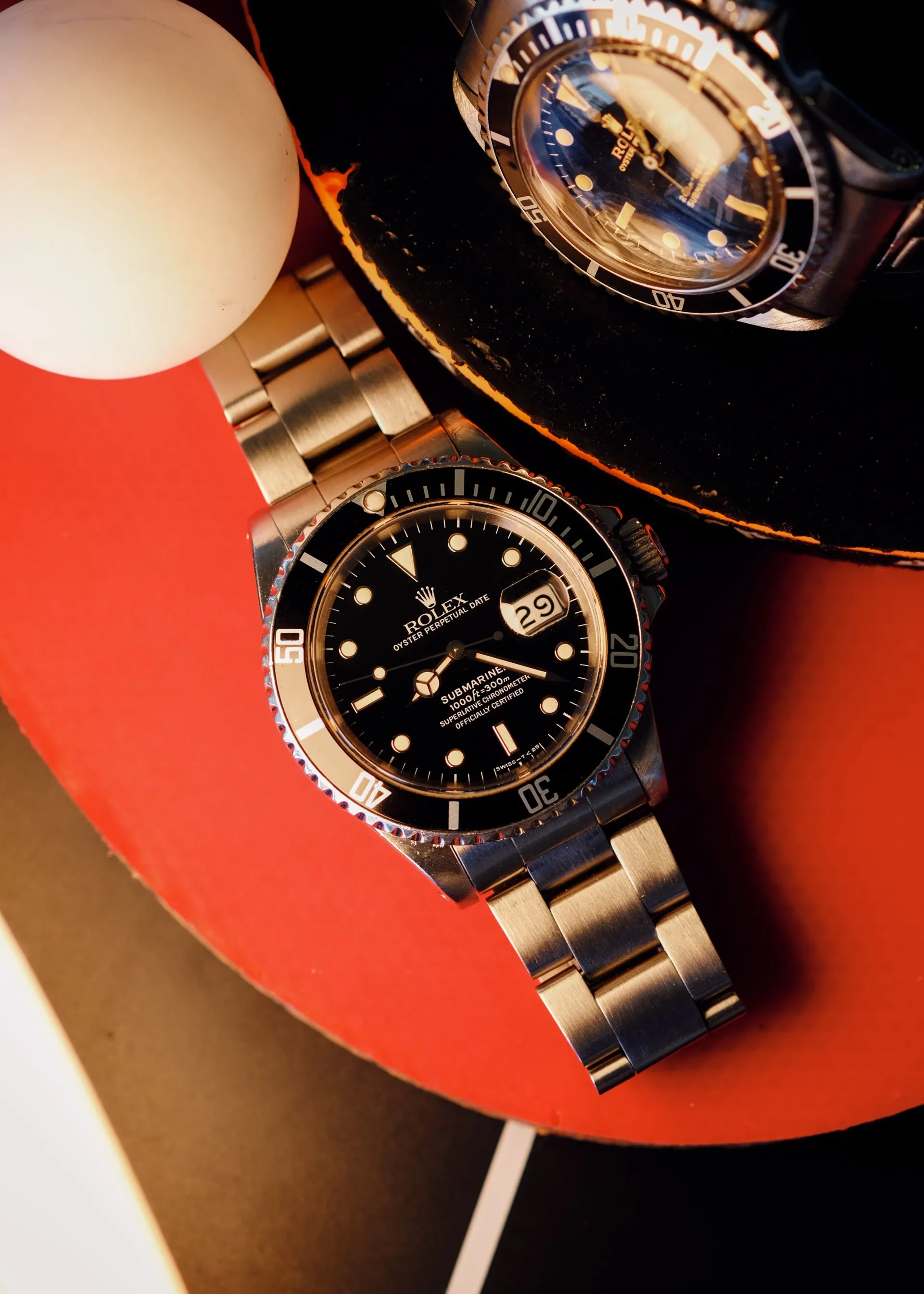 Rolex Submariner 16610 Light Cream Patina - 1989